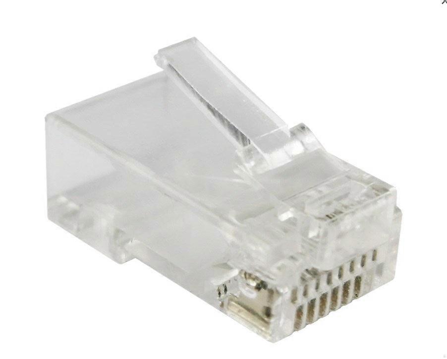 Alantec WT118 Conector de cable RJ-45 Transparente