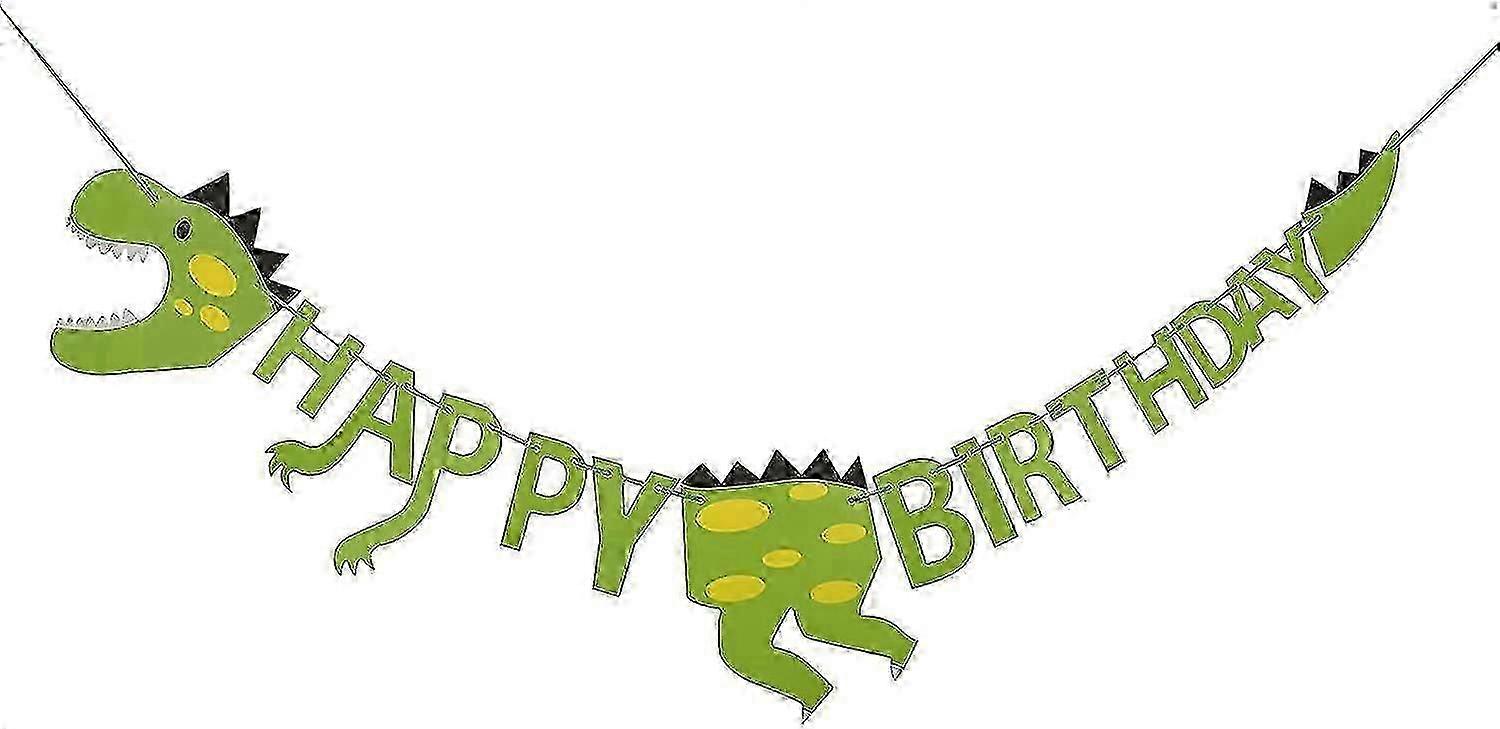 Party Banner-dinosaur Banner Bunting-dinosaur Theme