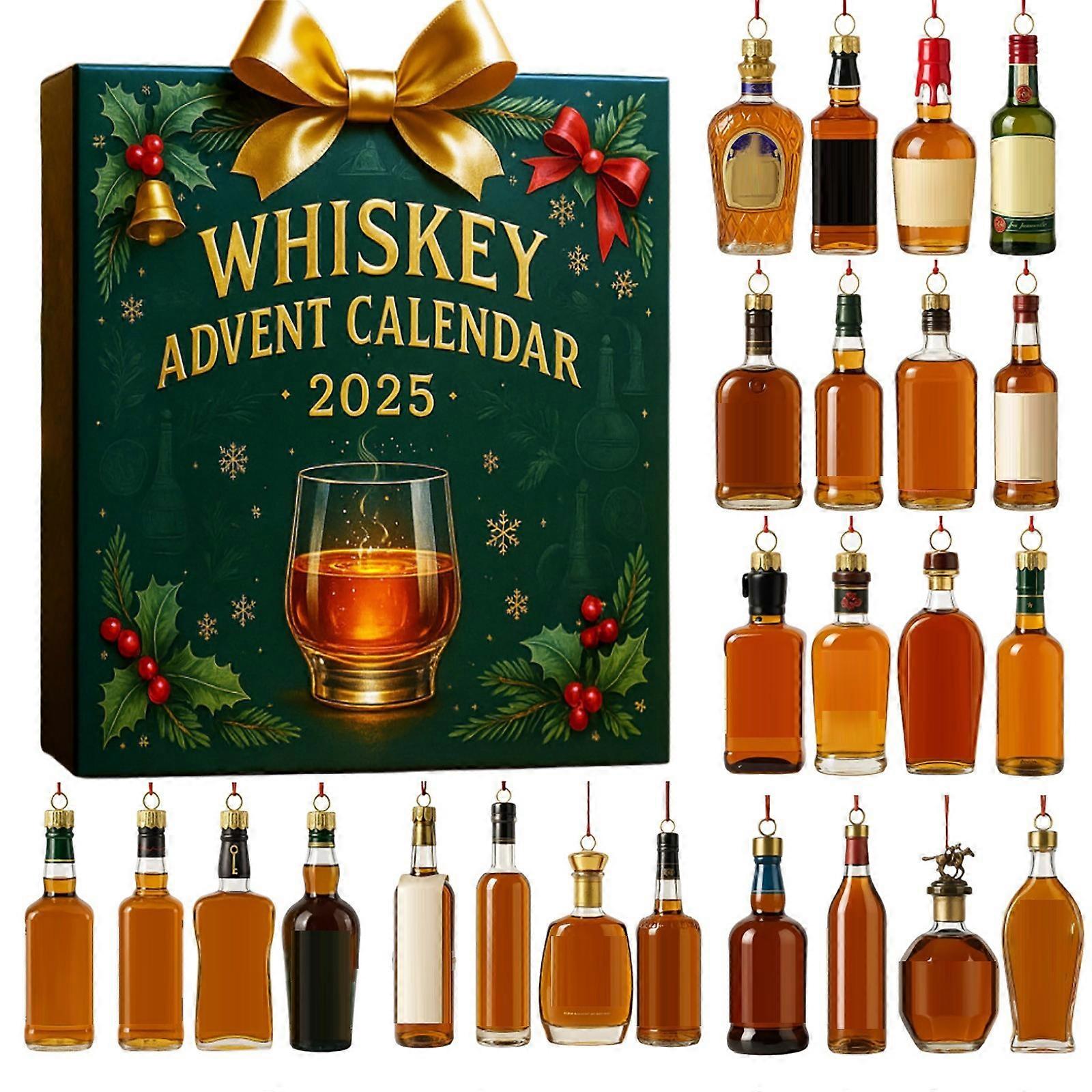 2025 Whisky Advent Calendar Artifact Box Christmas Party Whisky Advent Calendar