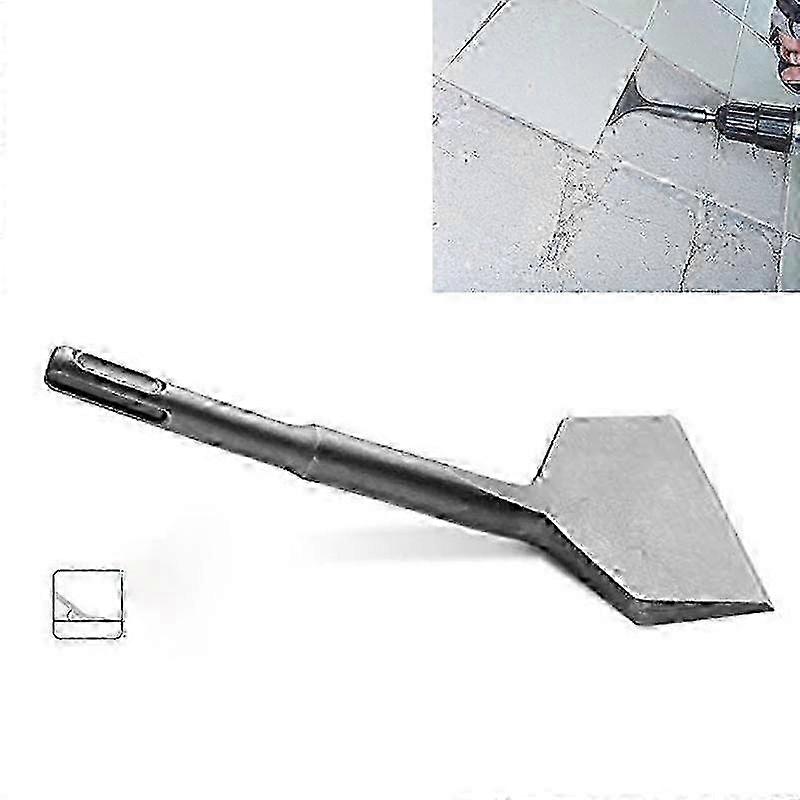 New 15-20 Degree Angled Heavy Duty Bent Tile Chisel 3-In Wide Electric Hammer Chisel