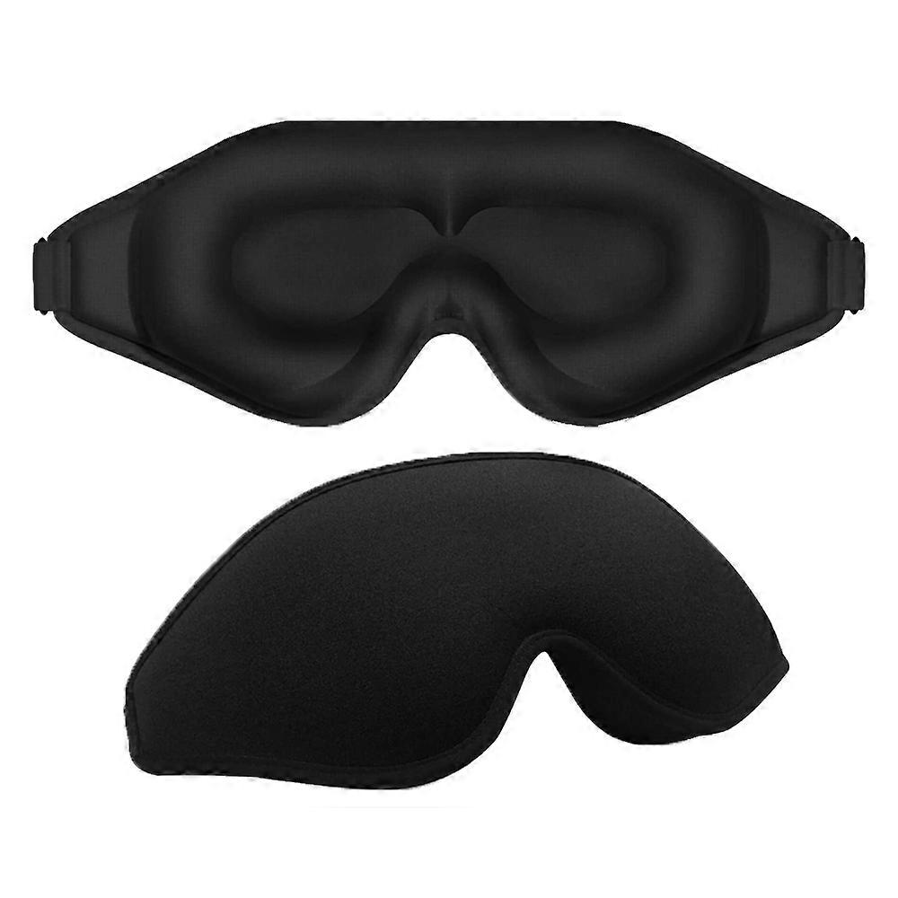 Travel Sleep Eye Mask Soft 3D Deep Contoured Eye Covers Blindfold