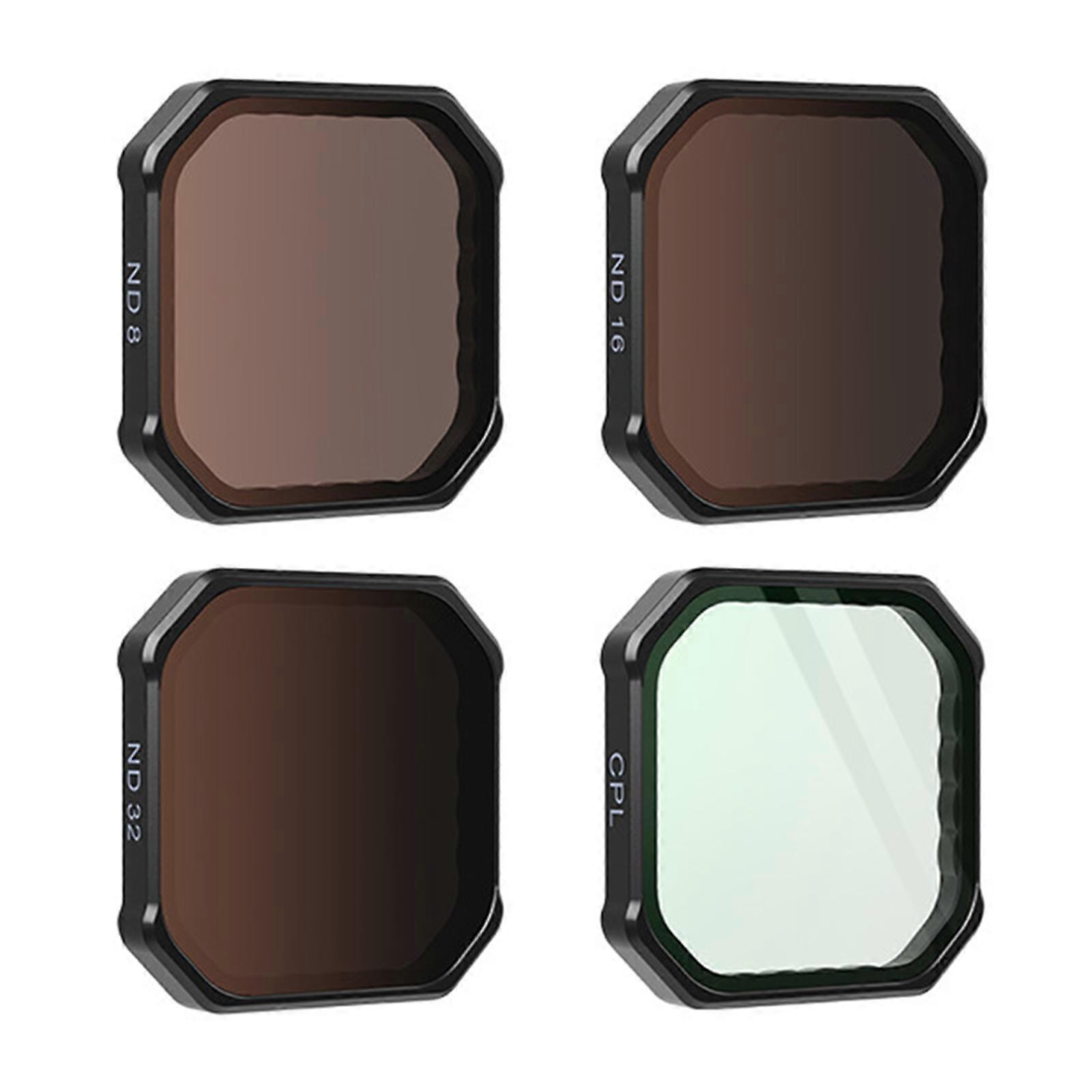 Opticals Glass Camera Filters Set CPL ND8 ND16 ND32 With AntiReflection Coating For Dynamic Photography Scenarios Multicolor