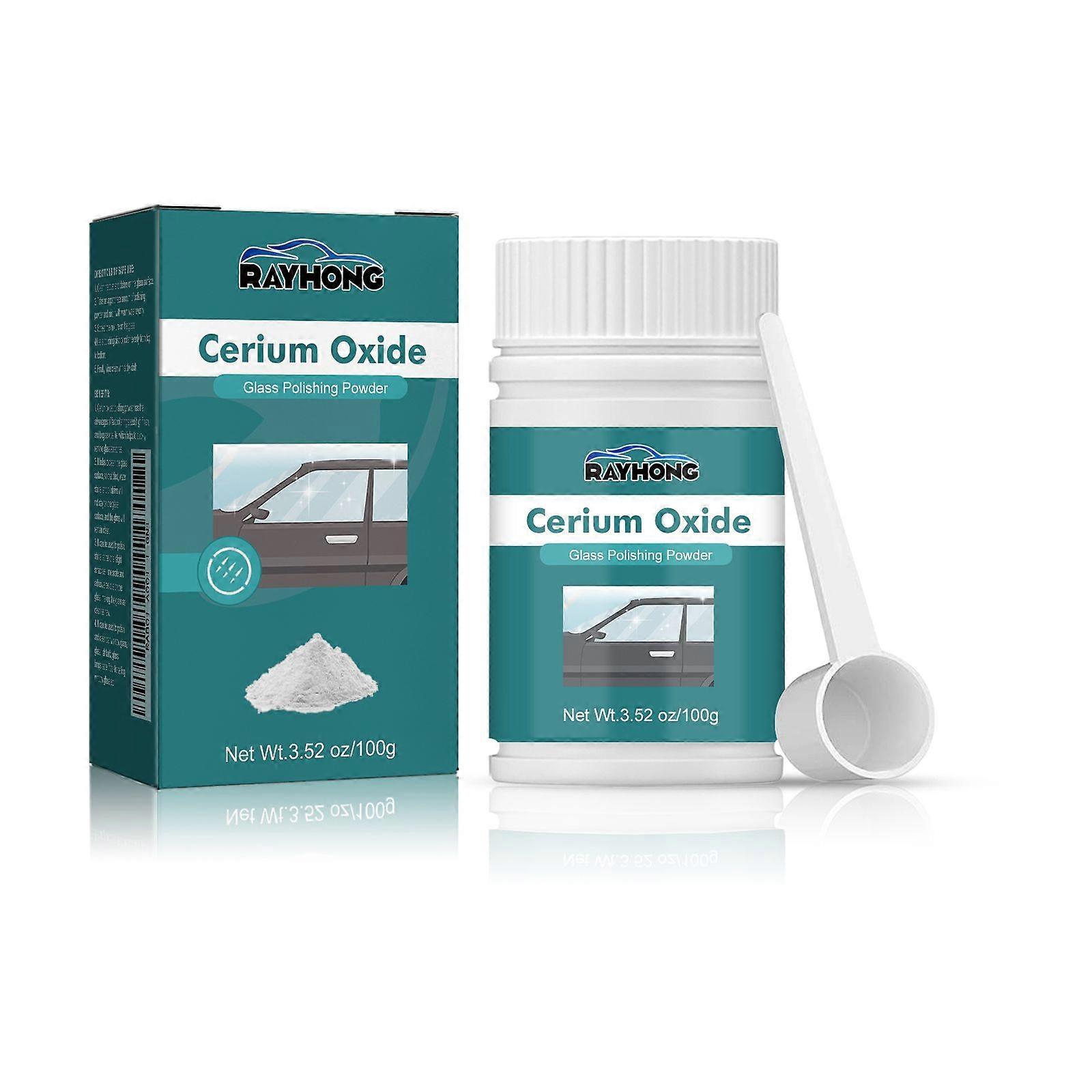 Glass Scratch Cleaning Powder Contains Cerium Oxide