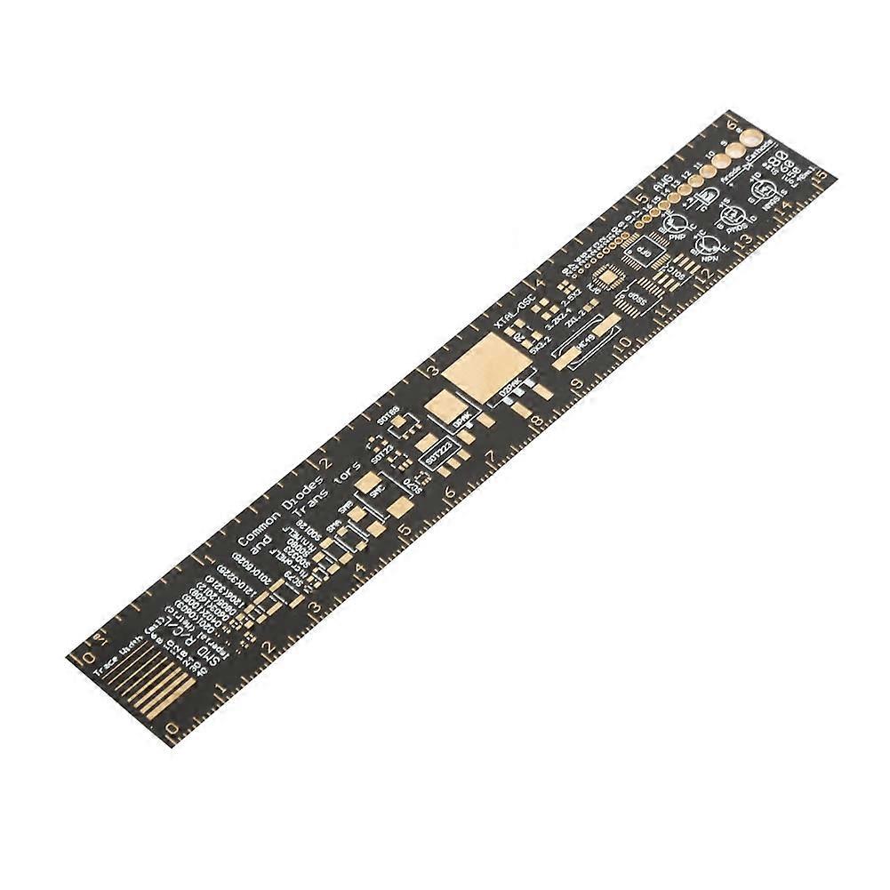 6inch 15CM Multifunctional Printed Circuit Board Ruler Measuring Tool for Electronic Engineers