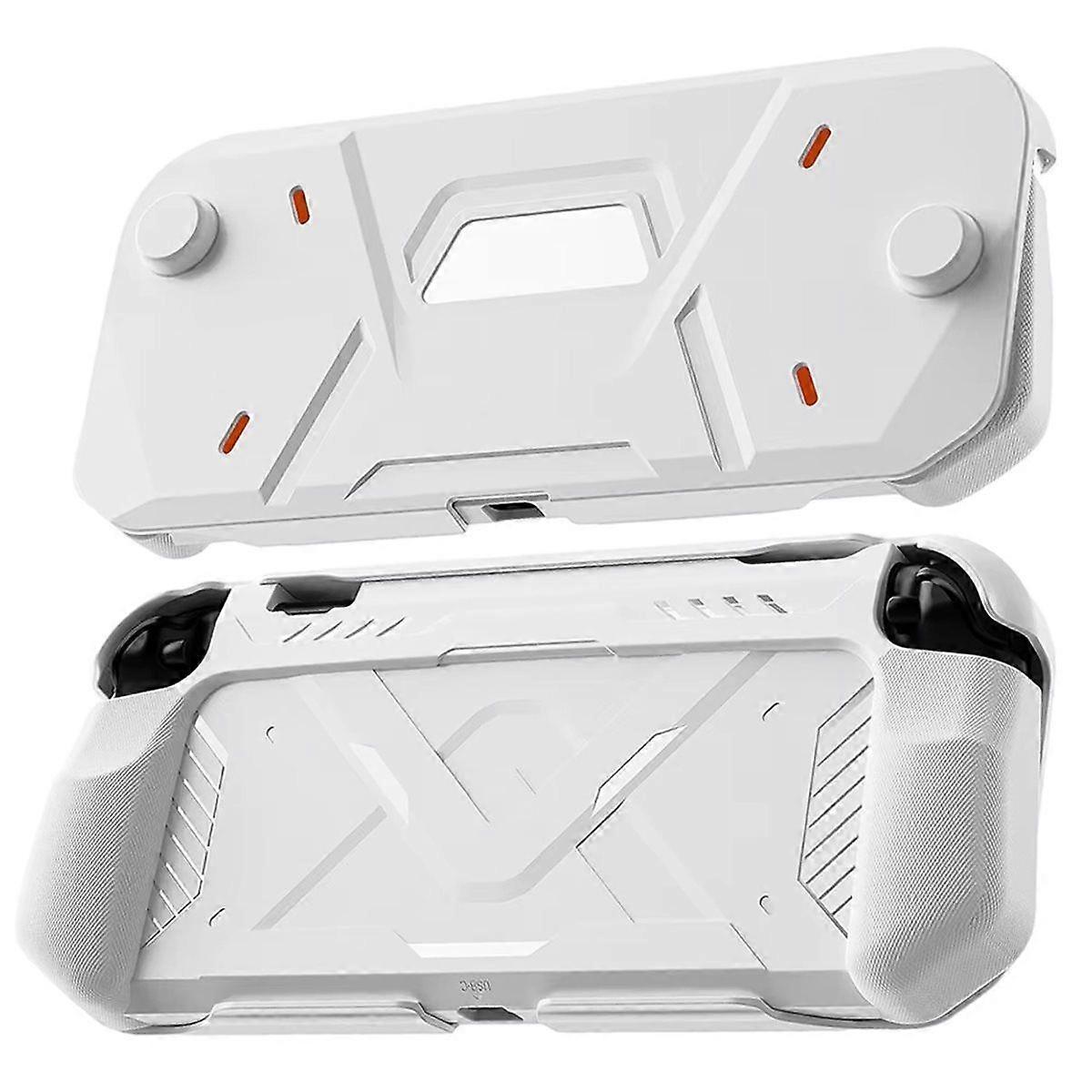 Protective Case for 2 Ergonomic Non-Slip Grip with Hard Front Cover Shock-Absorption Case White