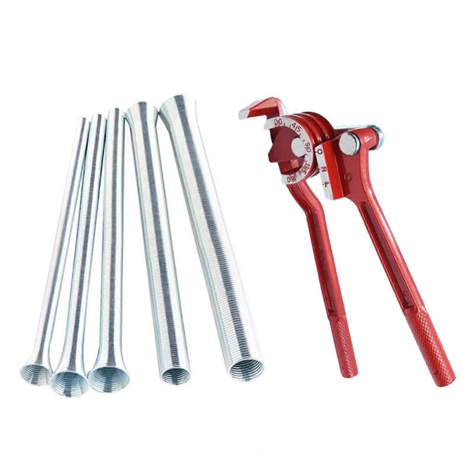 Manual Tube Bending Tool 1/4" 5/16" 3/8" 180 Degree Tube Bender Tool For Workshop And Industrial Pipework Multicolor