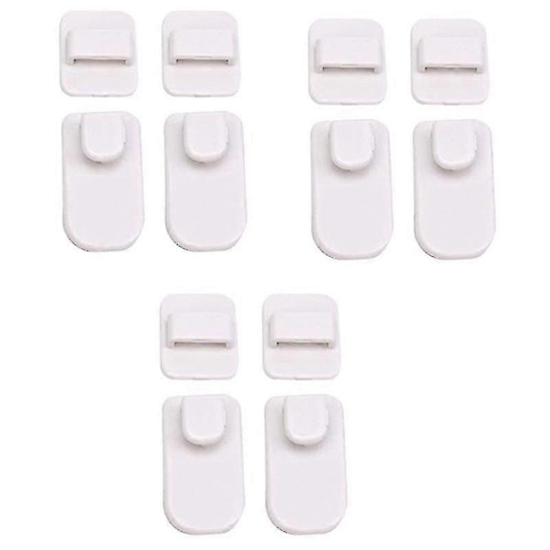 6 Pcs Remote Control Bracket Self Adhesive Remote Control Hook