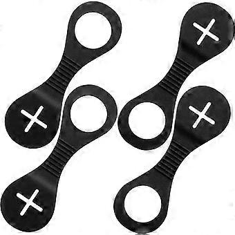 4 stykker agterstavn taskeholder til snor hund affaldspose luftfartsselskab handy og let doggy taske luftfartsselskab