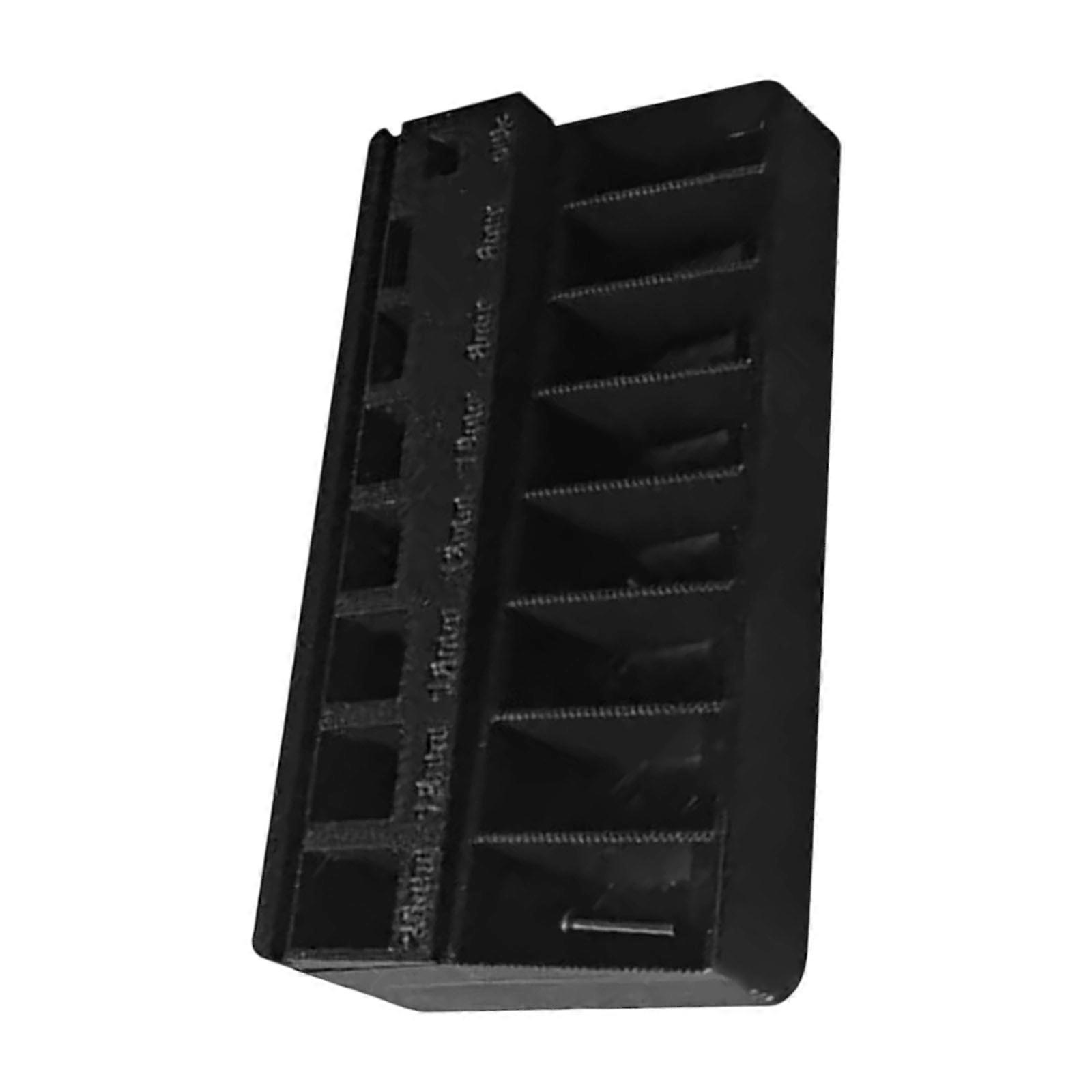 Elegant Screw Sorter Plastic Planner Box For Home Improvement And DIY Enthusiasts  Black