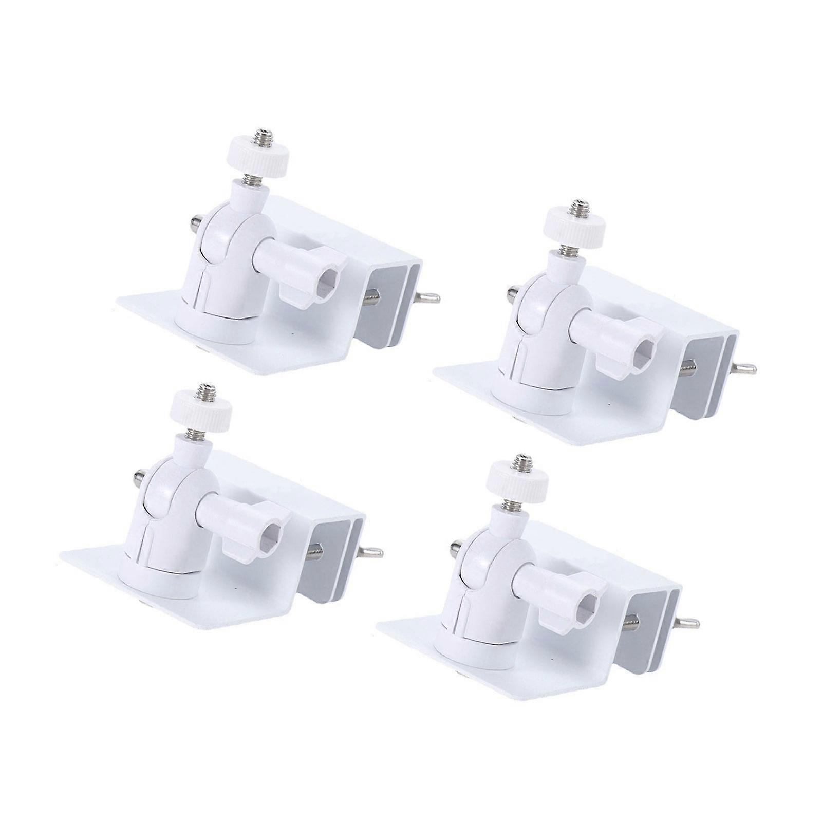 2/4pcs Practical Gutter Mounts Convenient for Solars Panel Sturdy Aluminum and Plastic Materials Construction Setups Multicolor