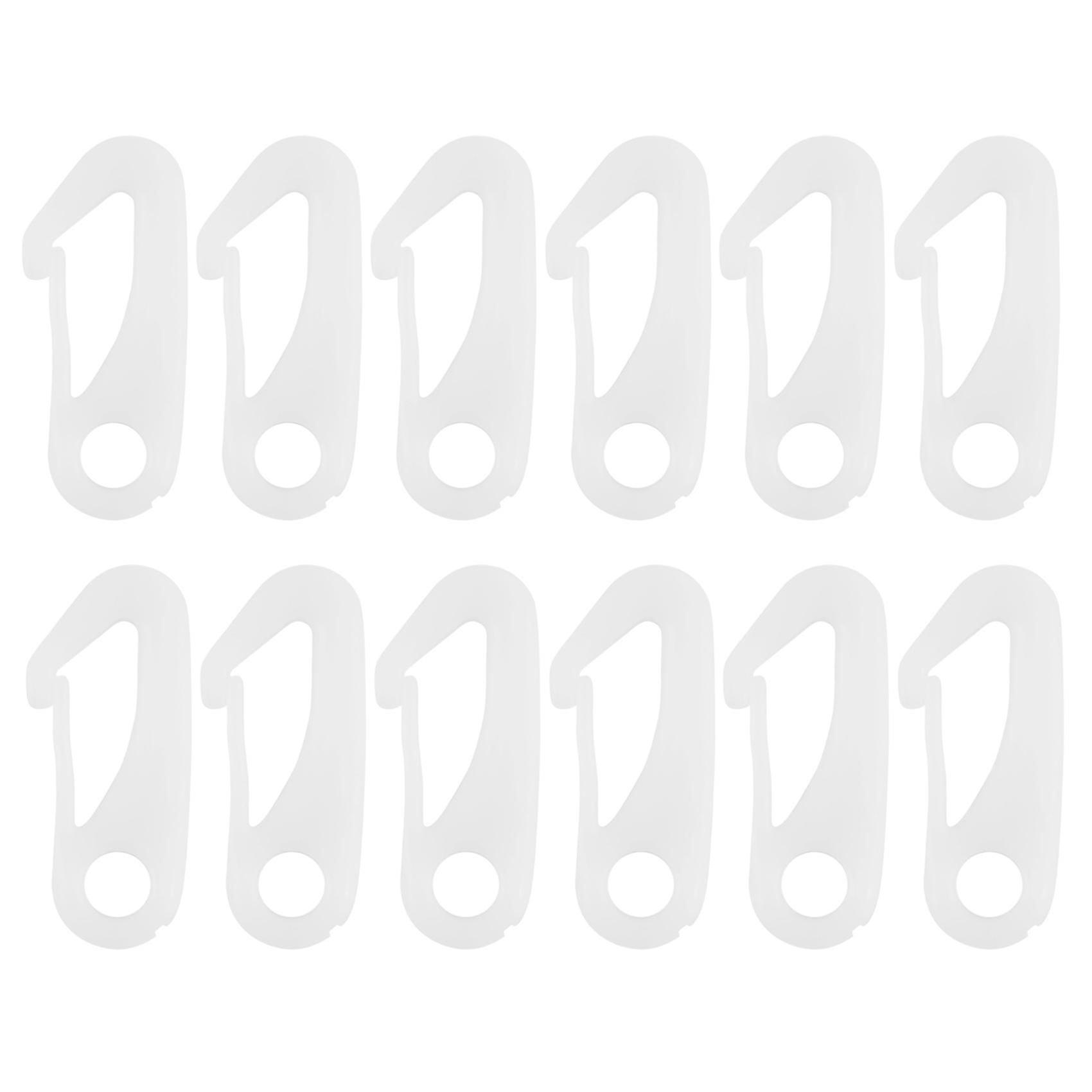 12pcs Flag Pole Clip Snap Hooks Flag Clips Flag Pole Accessory - Attach Flags Hooks To Halyard Rope And Buckle The Flag