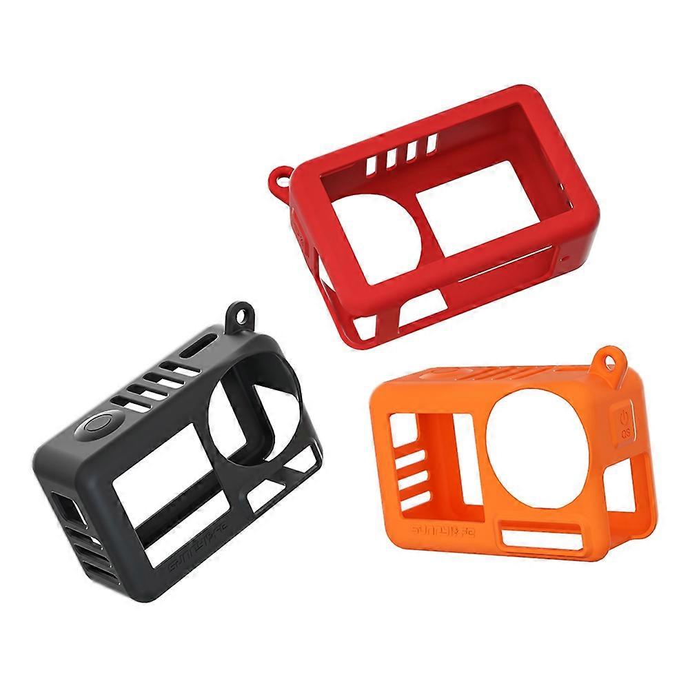 Silicone Protective Case for ACTION 5 Pro Scratch- Anti-Collision Camera Protector Black