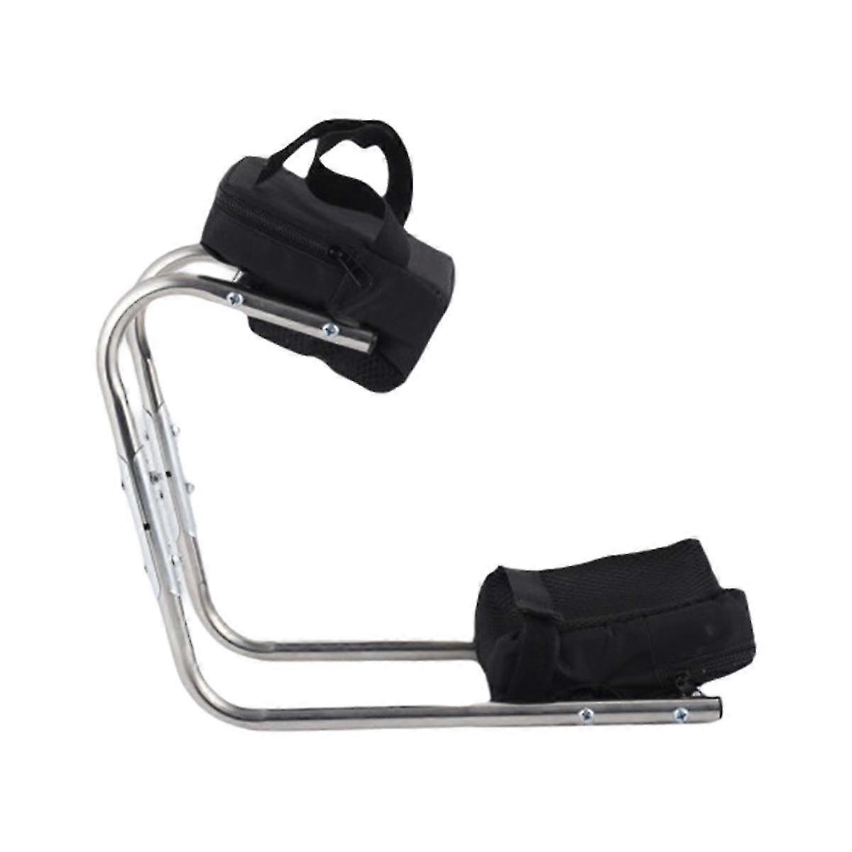 Lightweight kneeling seat for gardening with non-slip base