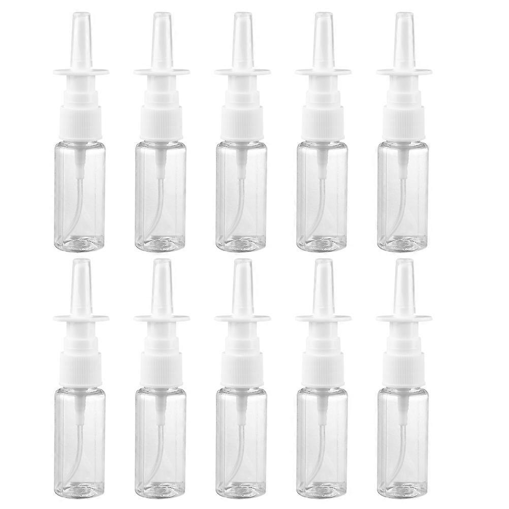 Spray Bottle Transparent 10ml Direct Spray Bottles for Storage Use 10Pcs