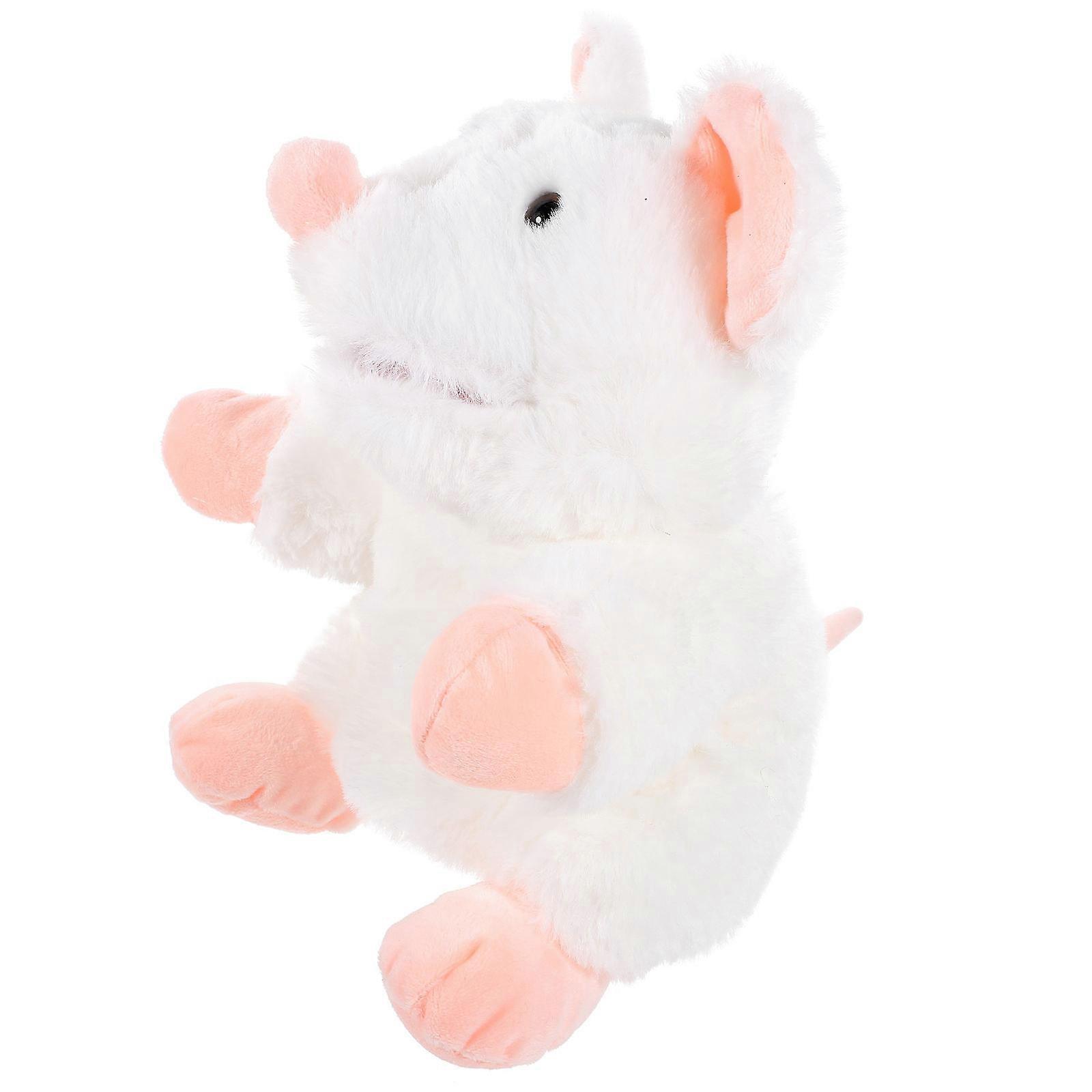 Hand Puppet Mouse Plush Toy for Baby Interactive Animal Storytelling