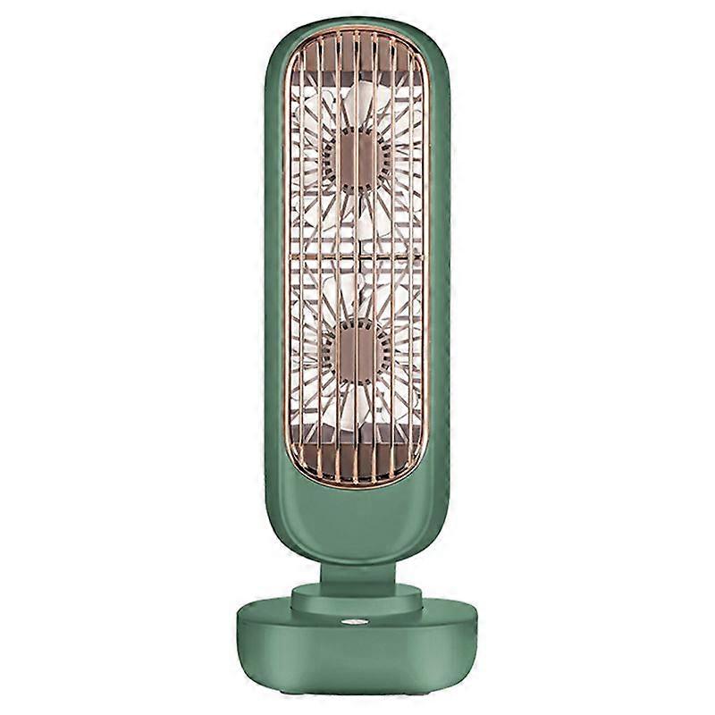  Stand Mini USB Fan Battery Rechargeable Tower Table Fan Type-C Portable Desktop Air Cooler for Home Study Camping 2