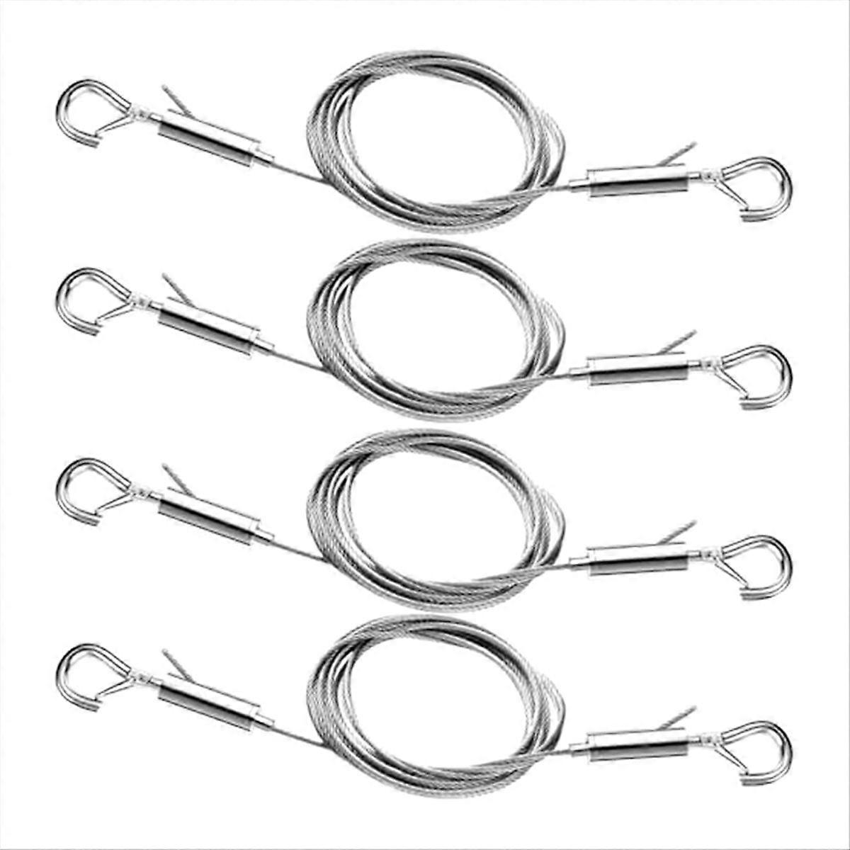 4PCS Adjustable Picture Hanging Wire Kit,,3.3FT 6.6FT