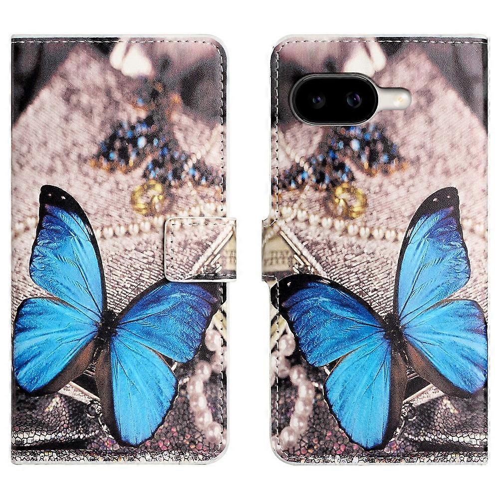 Compatible For Google Pixel 10a Case Pattern Print PU Leather Wallet Phone Cover