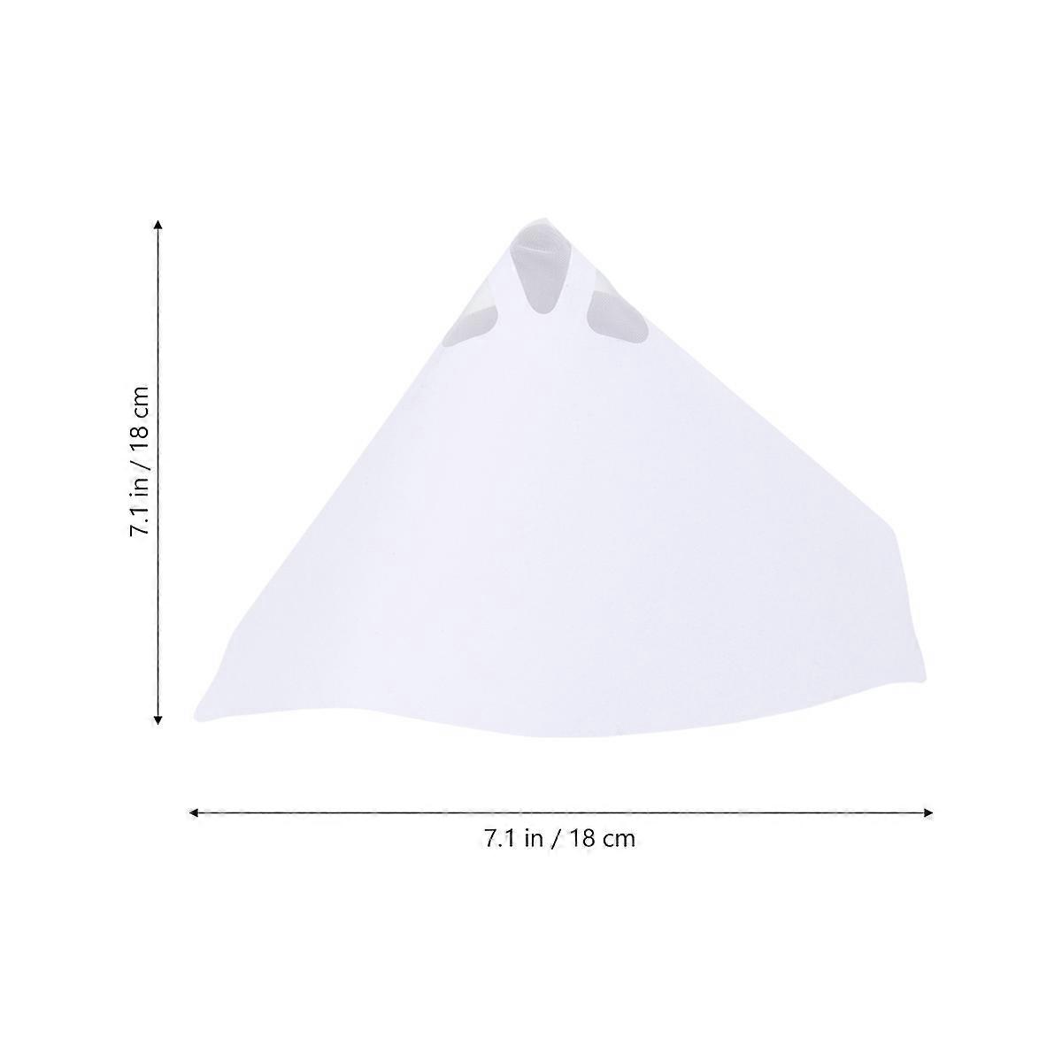 100Pcs  Mesh Paper Paint Strainers Mesh Filter Cone Strainer Funnel Paper Paint Conical Strainers