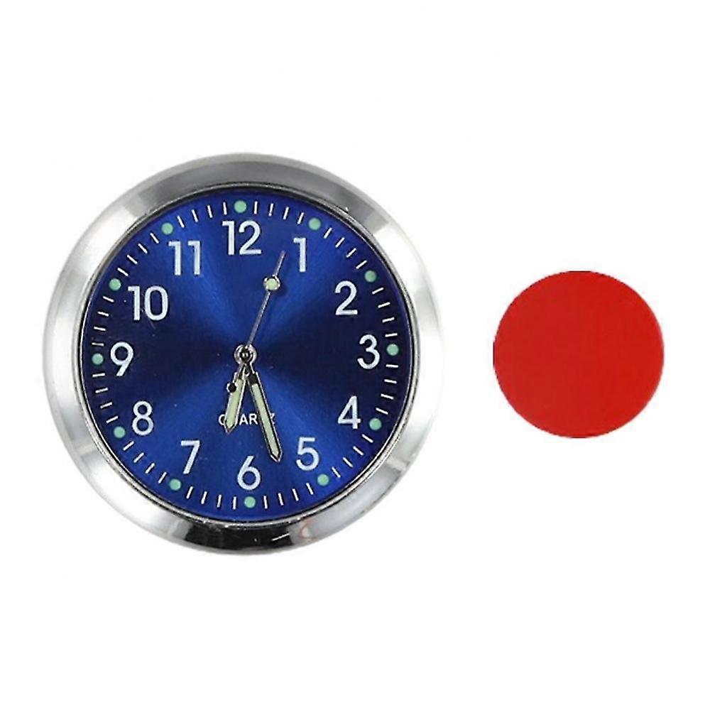 (A）Mini Watch Car Quartz Clock Electronic Clock Waterproof Car Dashboard Clock