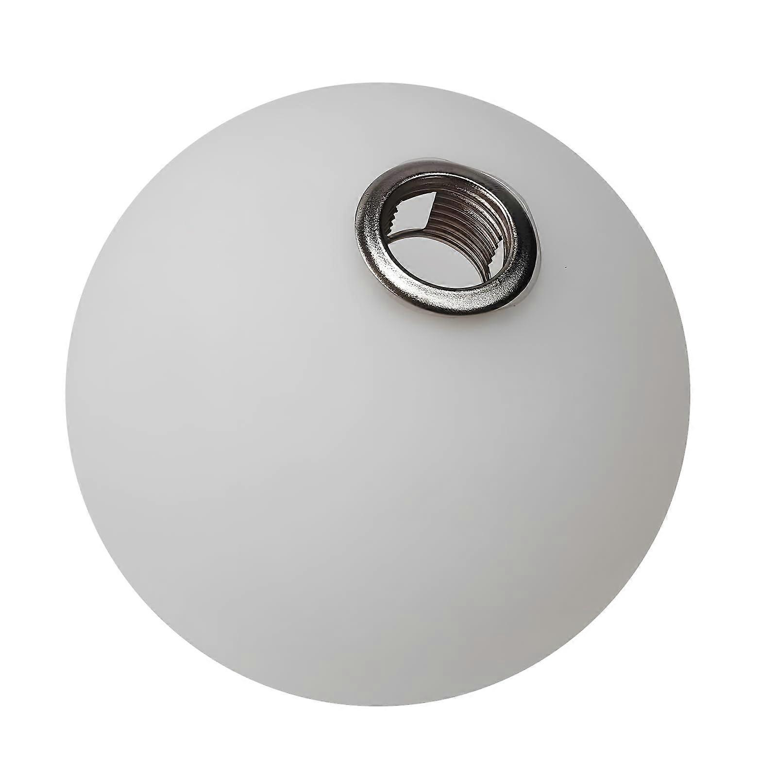 Glass Lamp Shade Frosted White Opal Globe 4.7 Inch Replacement for Pendant Light and Fixtures