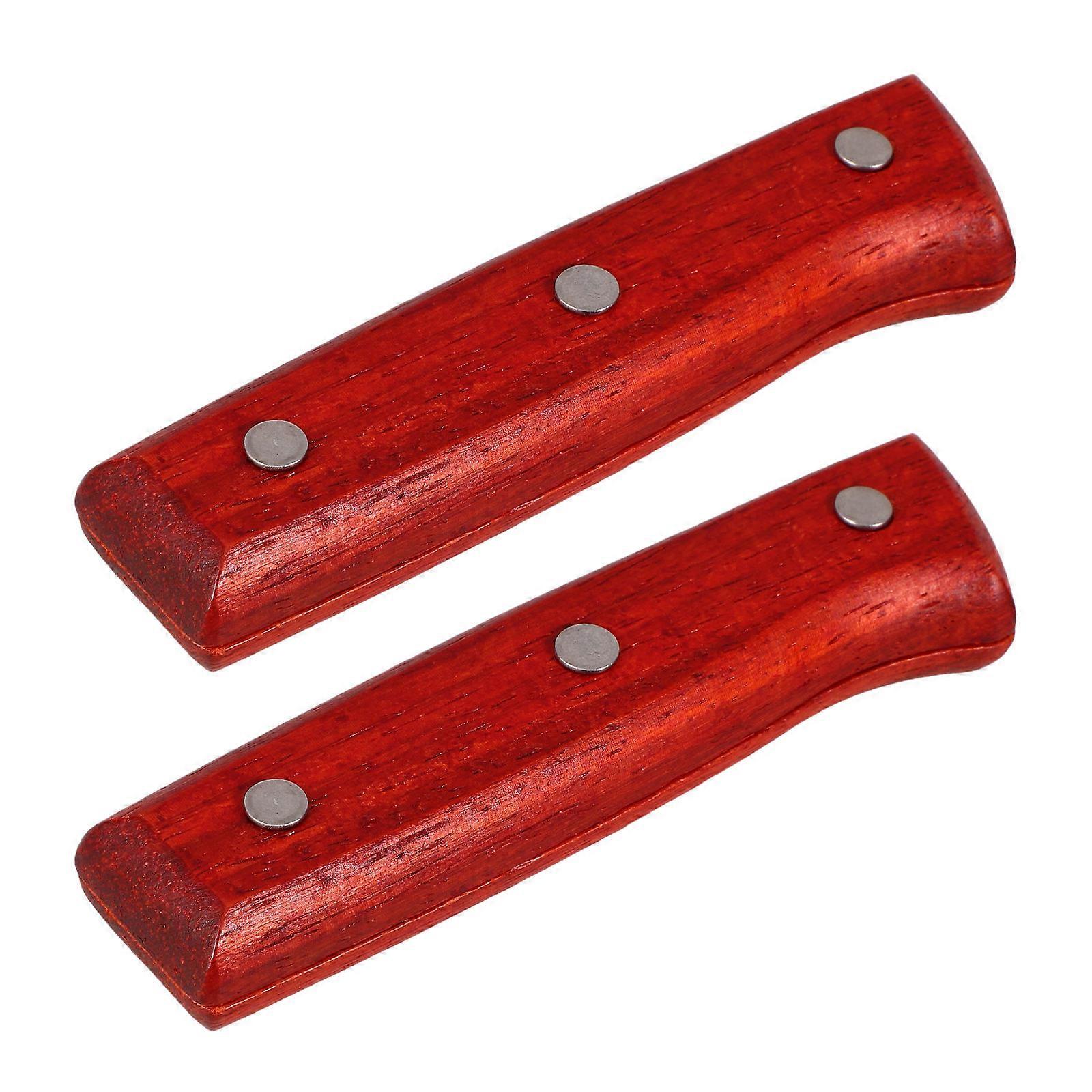 Wooden Handle Replacement for Professional 2Sets Comfortable Grip