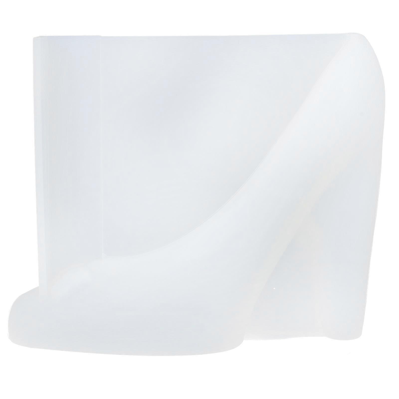 Silicone Shoe Mold for Cake Baking 5Pcs White Kitchen Accessories