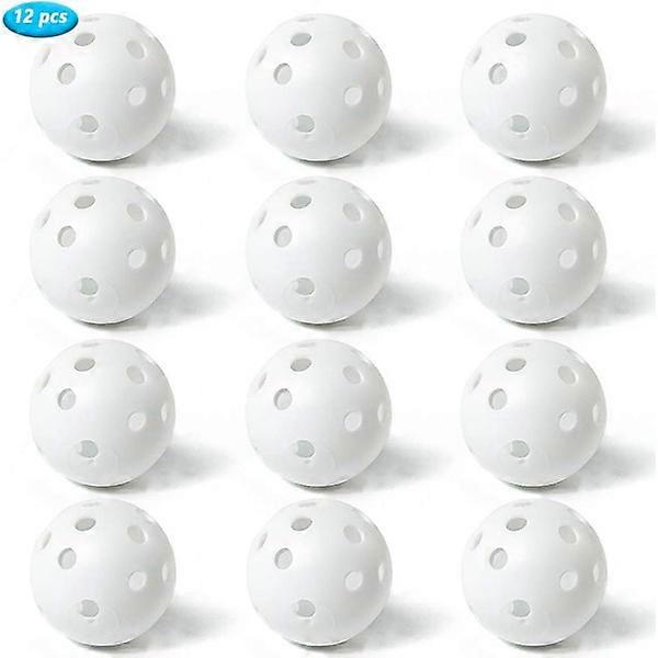 Golf Practice Ball 42mm Airflow, Plastic Balls for Course