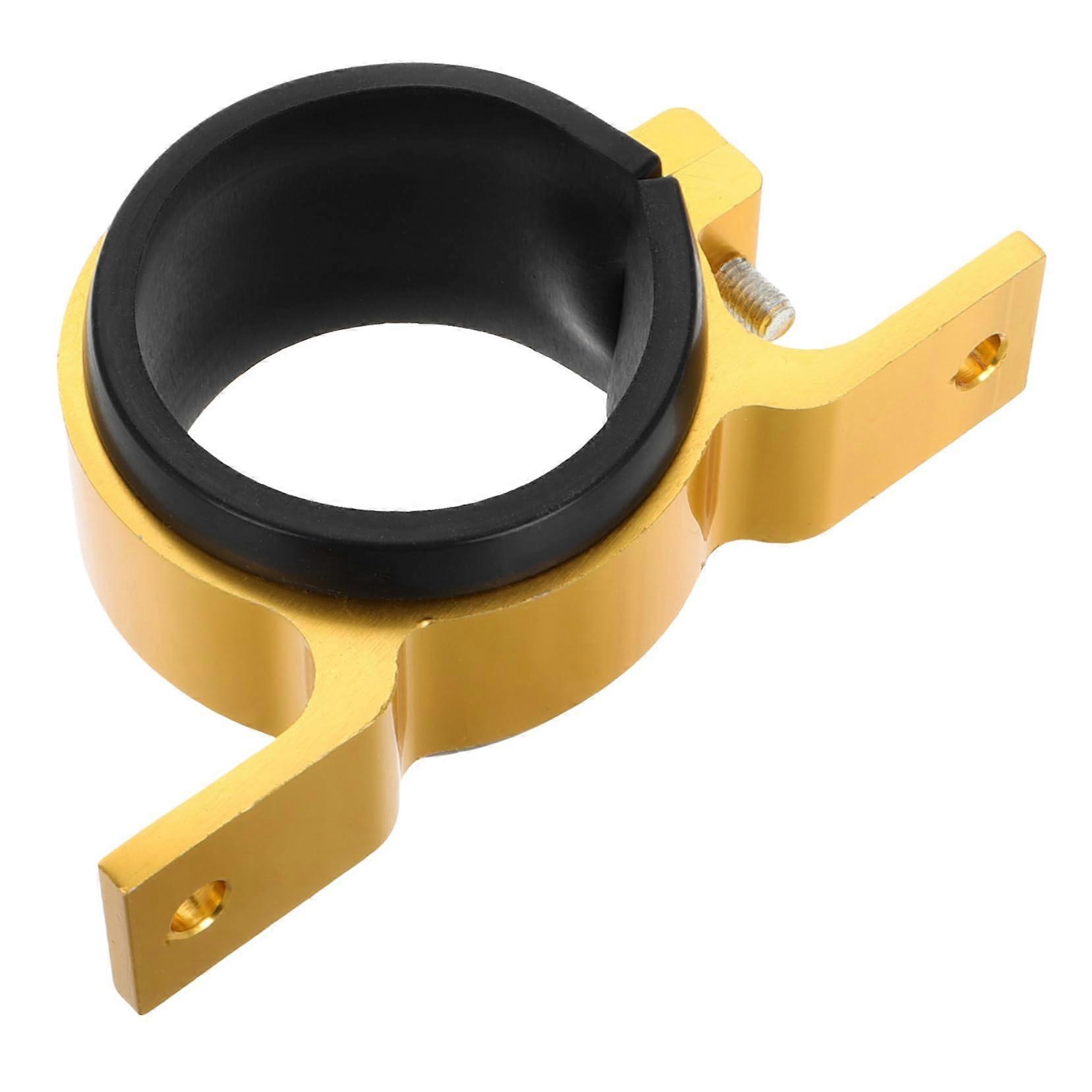 Fuel Pump Bracket with Quick Release Clamp RacingOptimized Durable Metal Holder Gold Finish
