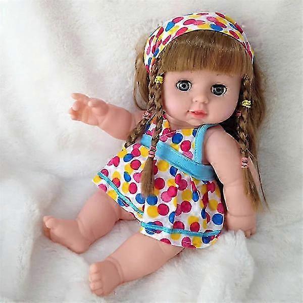 28 cm voice function, flashing, talking imitation doll