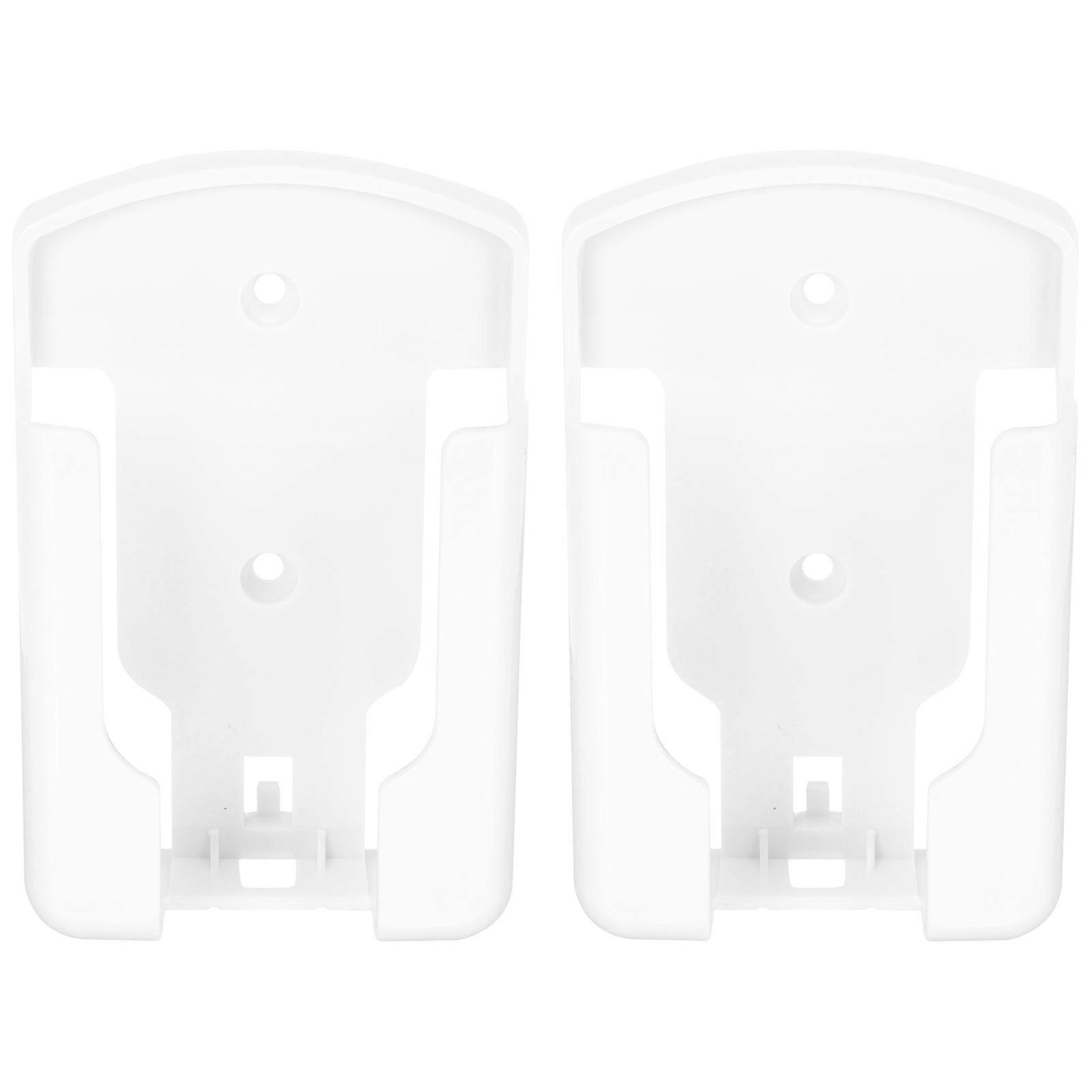 2pcs Self Adhesive Remote Control Holder Wall Mount Storage Racks