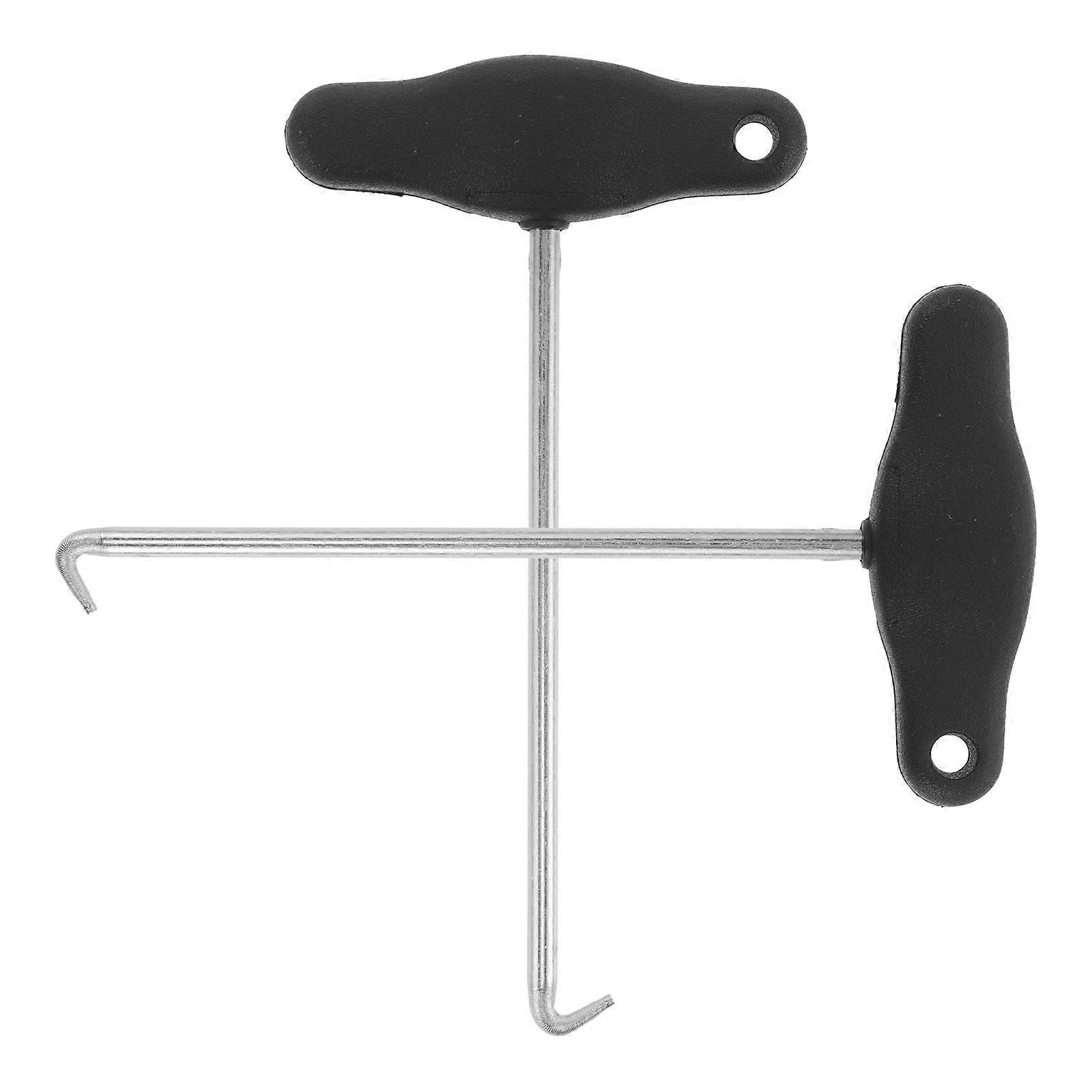 Steel Shoe Lace Tightener Tool for 6Pcs Ice Hockey Boot Laces