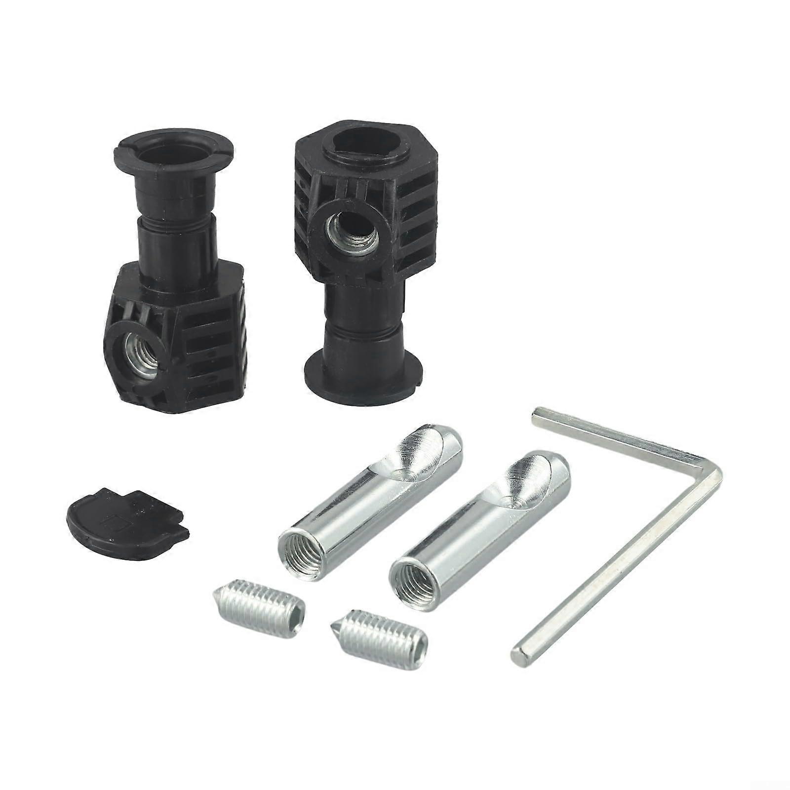 Wall Hung Toilet Fixing Kit with Stainless Steel RustResistant Bolts for Secure Quick Installation Black