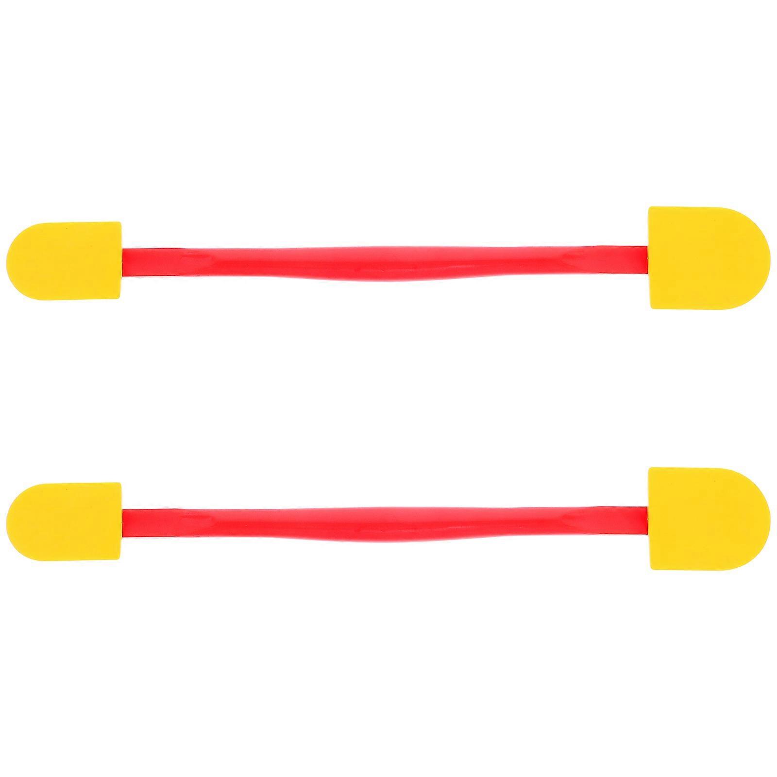 Plastic Rubber Caulking Spatulas for Caulking 2Set Red Finishing Tools