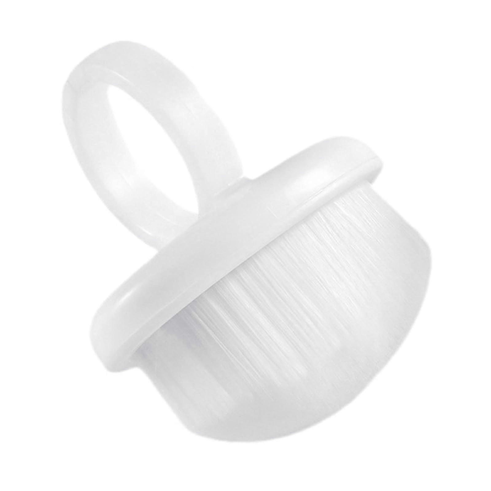 Ring Shaped Nail Dust Brush for Precise Dust Removal and Easy Manicure Cleaning