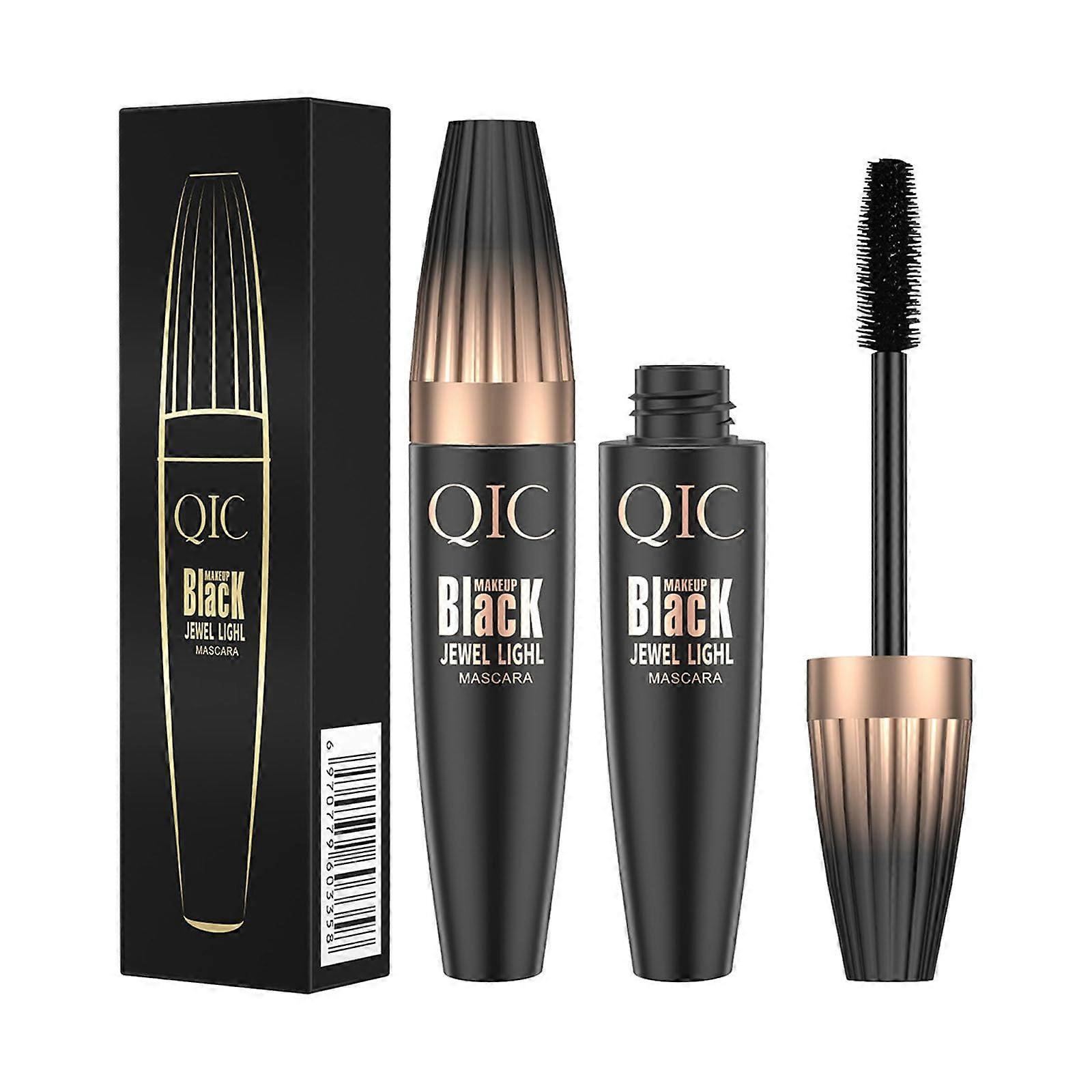 4D Silk Fiber Lash Mascara SmudgeProof Lengthening Volumizing Waterproof LongLasting