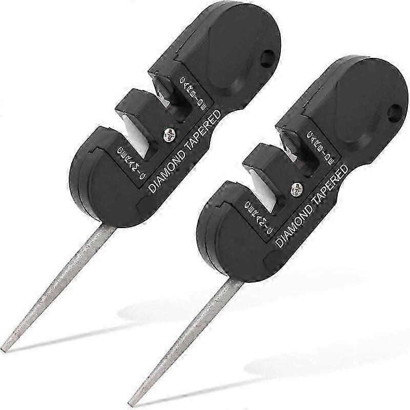 Pocket knife sharpener set, pocket knife sharpener