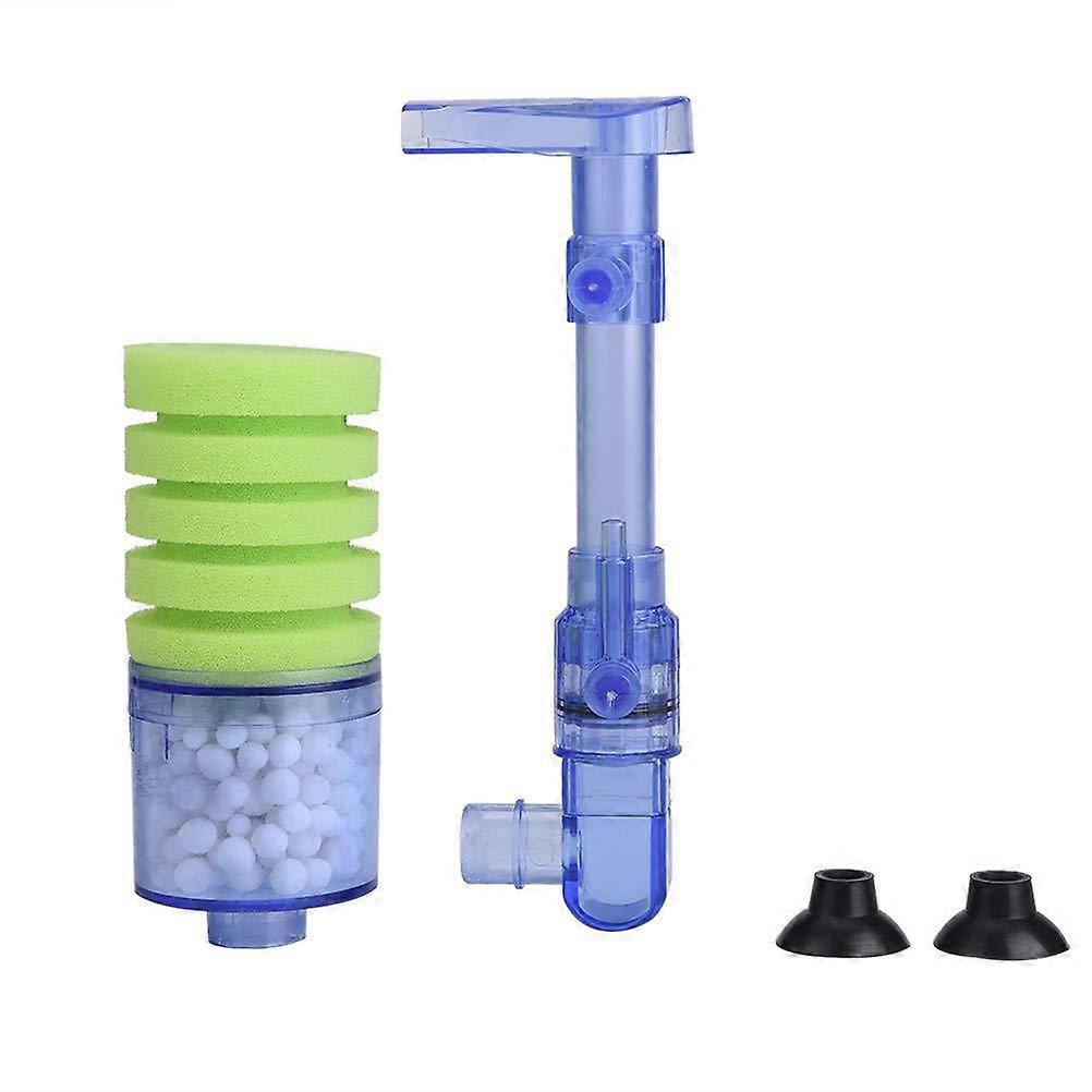 Fish Tank Wall-Mounted Aquarium Filter for Water Biofilter Pneumatic
