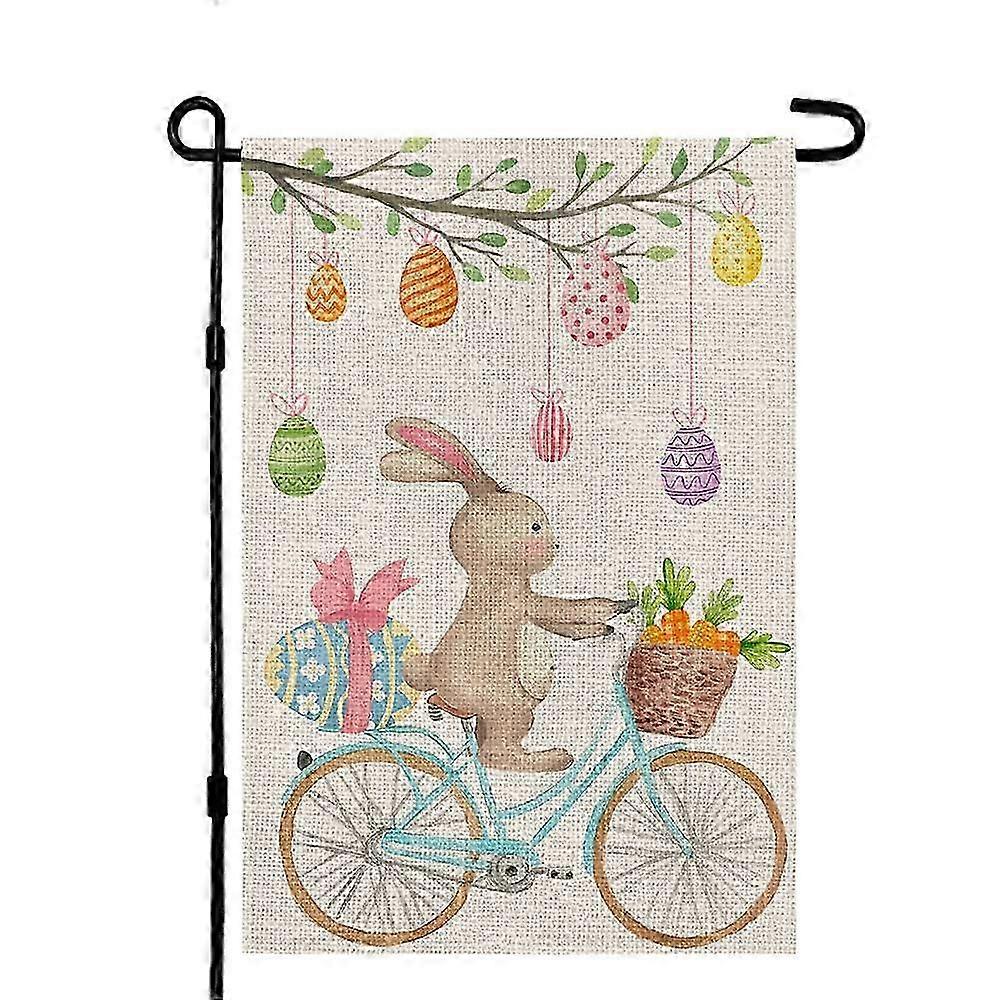 Easter welcome garden flag 26-27s