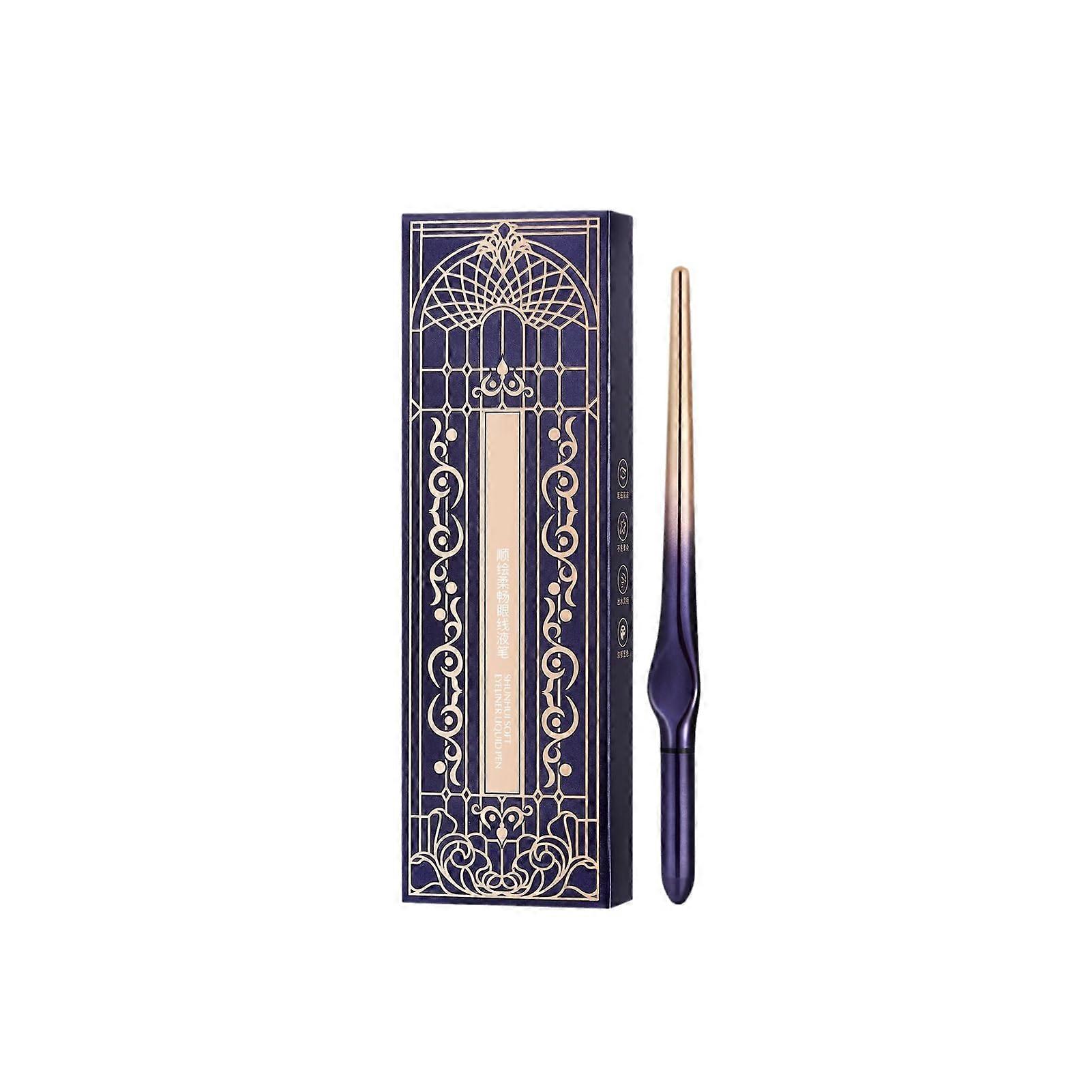 Waterproof Liquid Eyeliner Pen UltraFine Tip LongLasting SmudgeProof Black