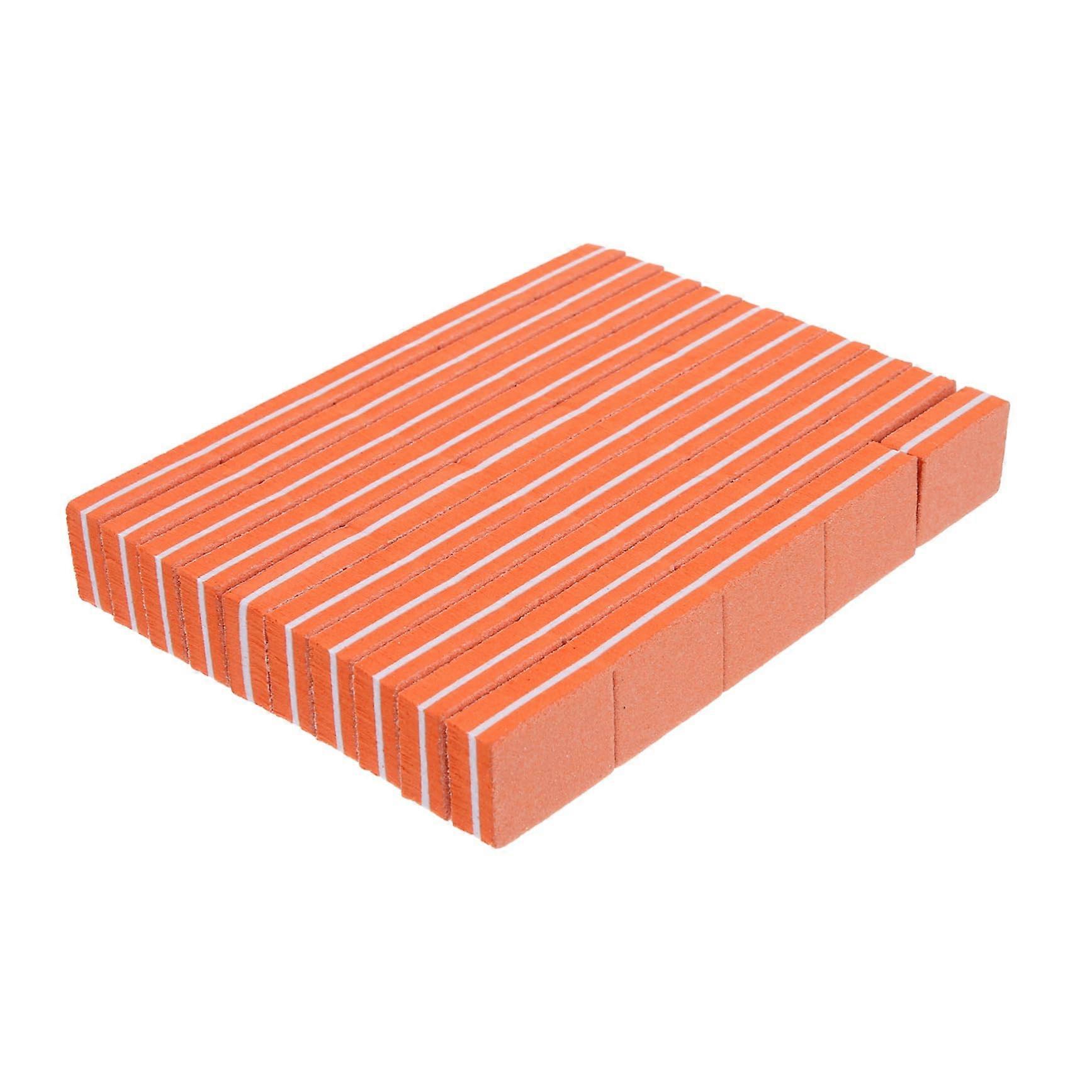 50pcs Sponge Nail Buffer Block with FourSide Buffing for Manicure and Pedicure