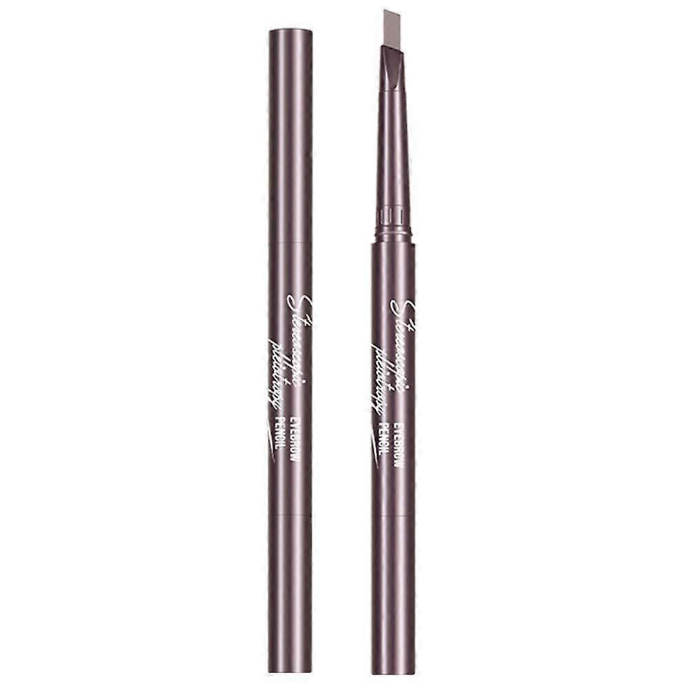 Waterproof Triangle Eyebrow Pencil Dual End with FourClaw Tip LongLasting SmudgeResistant