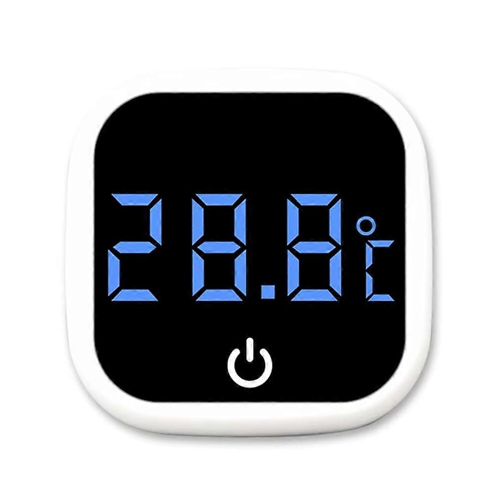 Aquarium Thermometer with Precision Sensor and Clear LED Display, 060°C TypeC Rechargeable