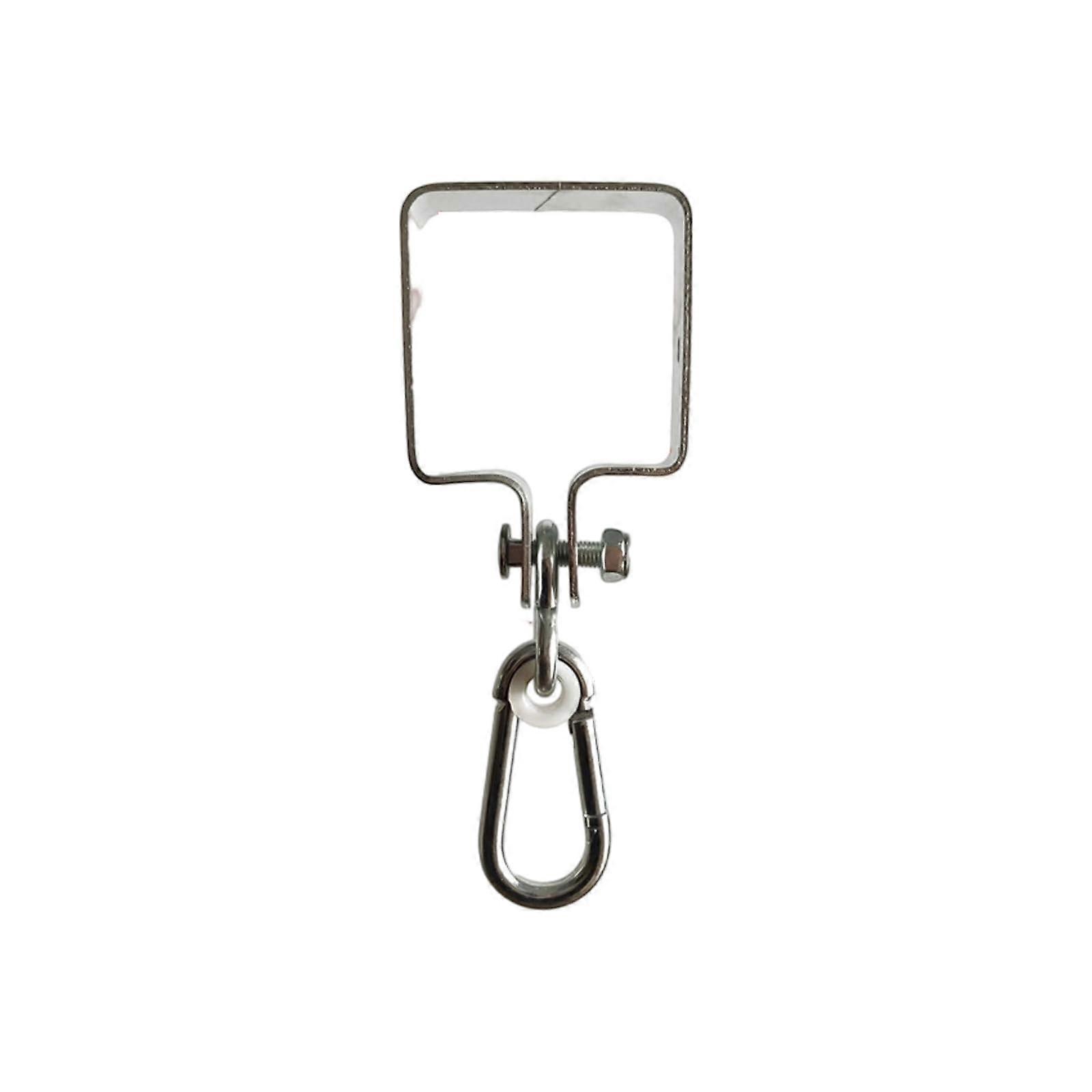 Swing Set Hooks Stainless Steel 200kg Capacity Weatherproof Hardware for Backyard Playgrounds