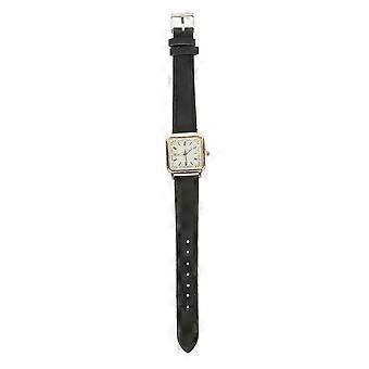 Stylish Women's Imitation Leather Wristband Watch Delicate Casual Timepiece for Daily Wear
