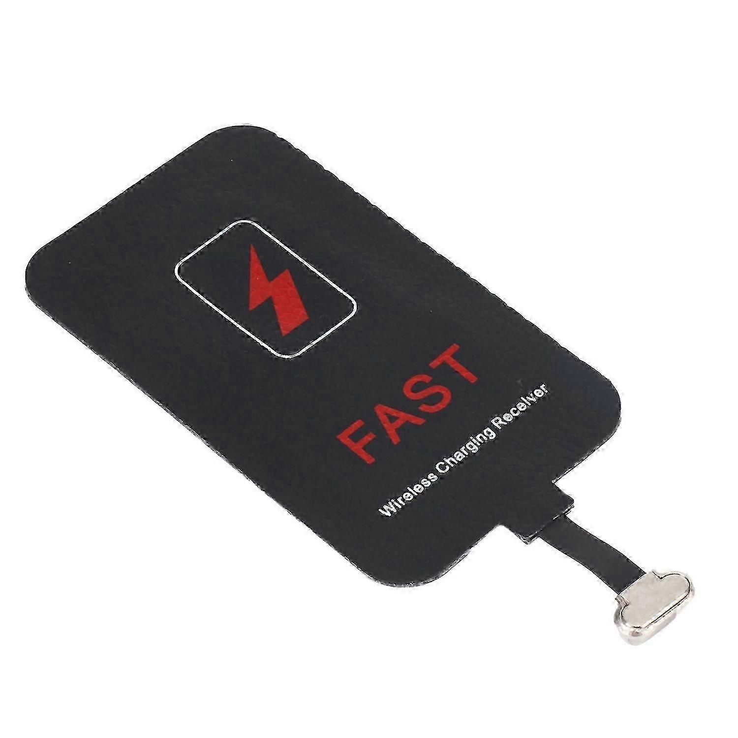 10W wireless receiver, compatible with Type-C mobile phone receivers, 2A fast charging receiver