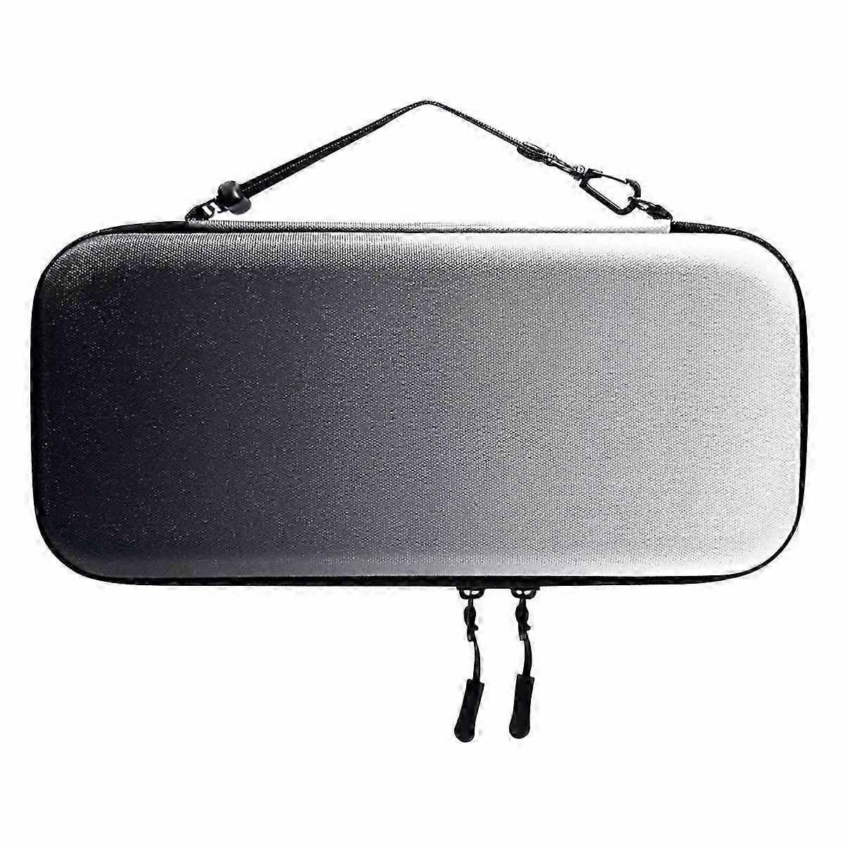 Portable Hard Shell Case for Console and Accessories with Carrying Handle