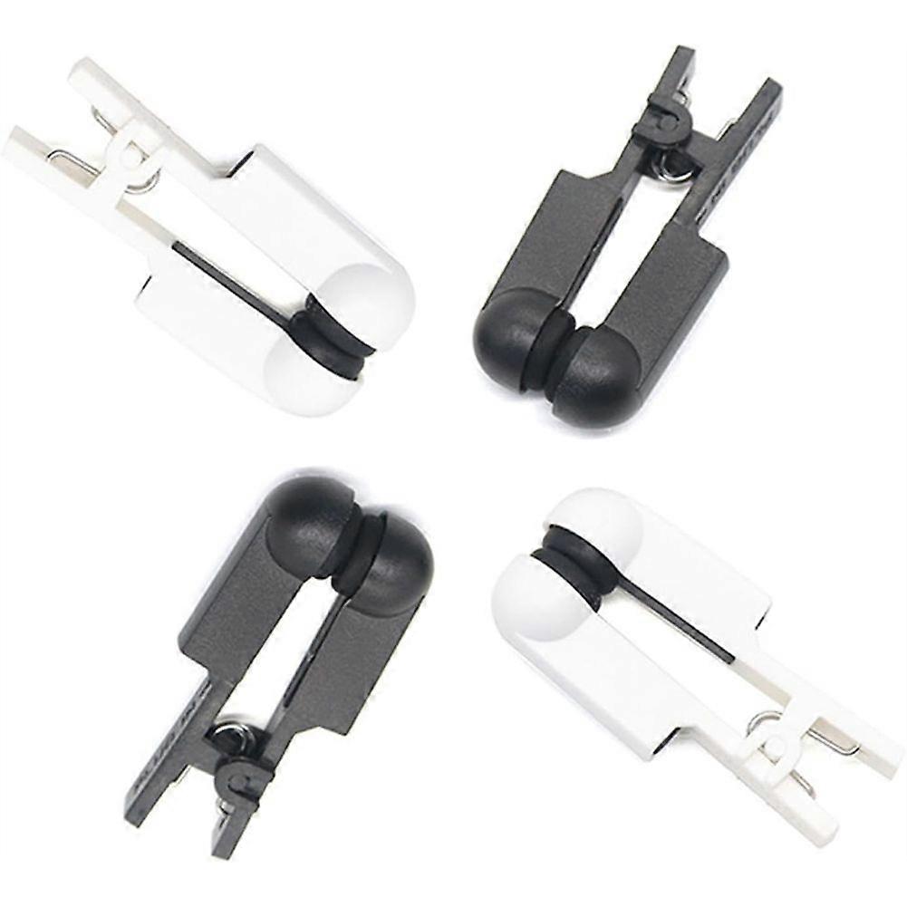 Ear Clip Electrode Double-Sided Rubber Head Comfortable, Compatible for Tens Unit & CES Stimulation 2 Pair