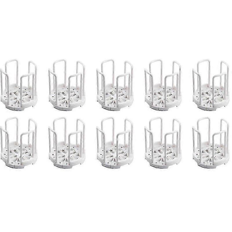retractable desktop dish rack for kitchen storage