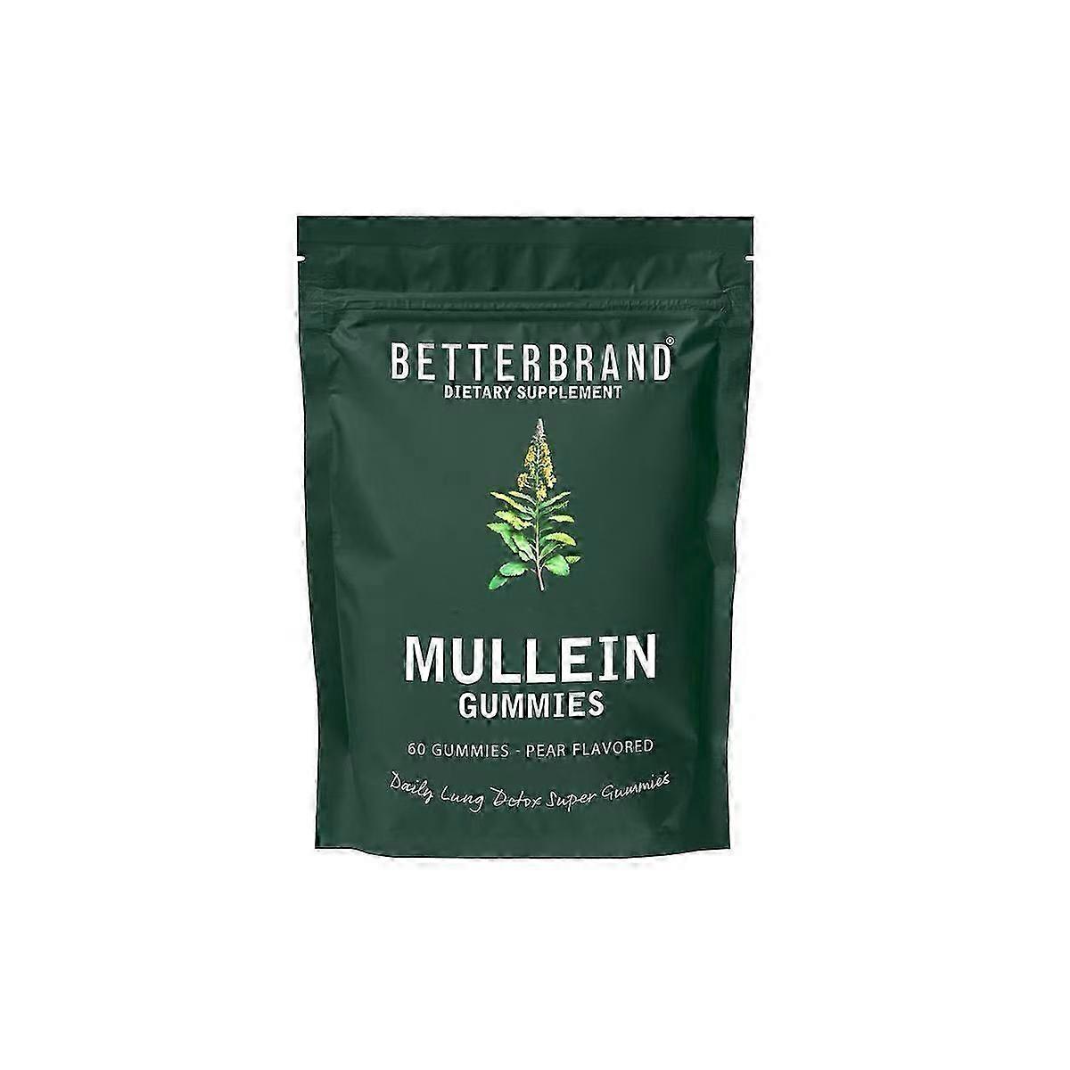 "Gomas com sabor de verbasco para a saúde pulmonar e alívio da sinusite, da BetterLungs"